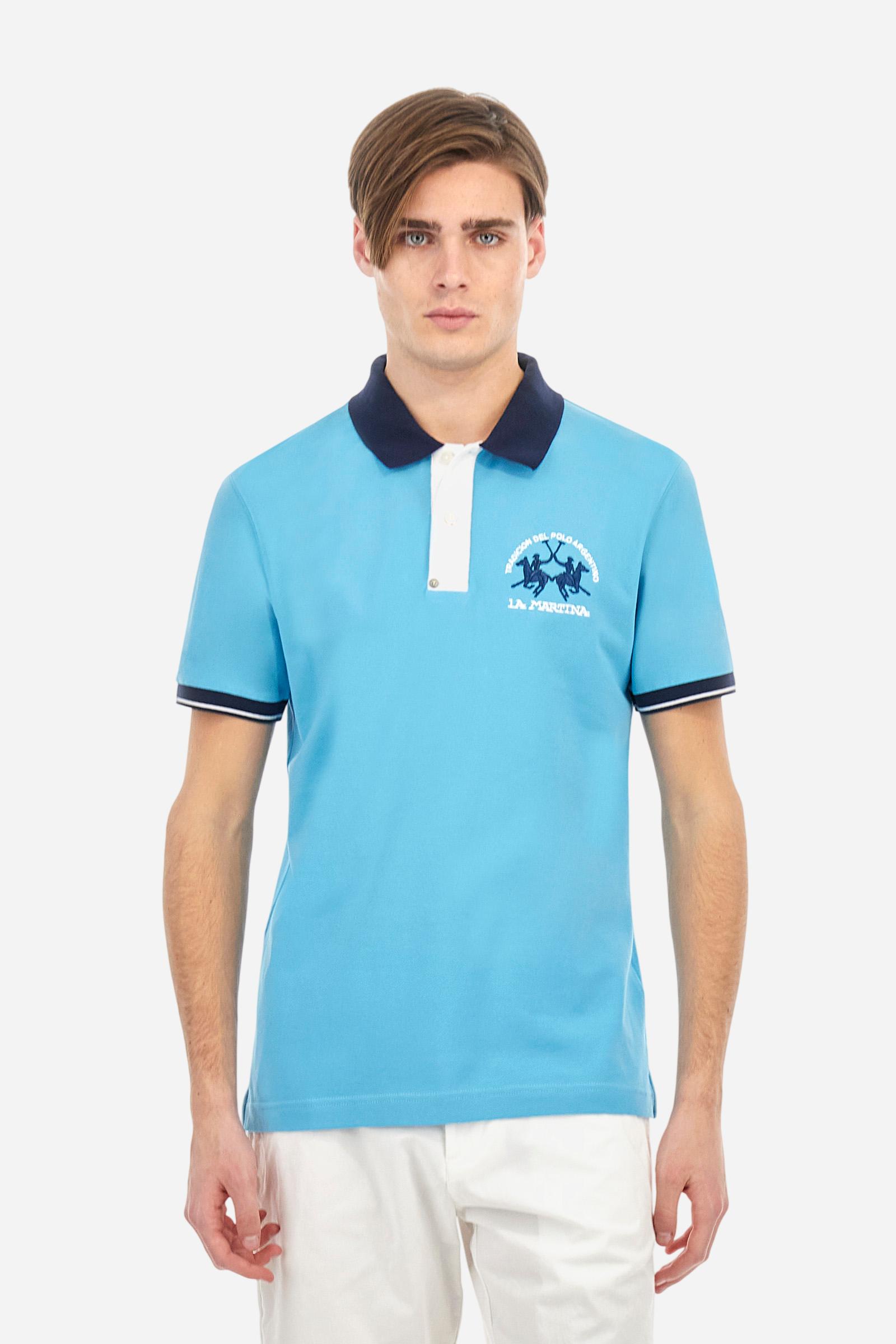 Slim fit cotton piqué polo shirt - Trixie