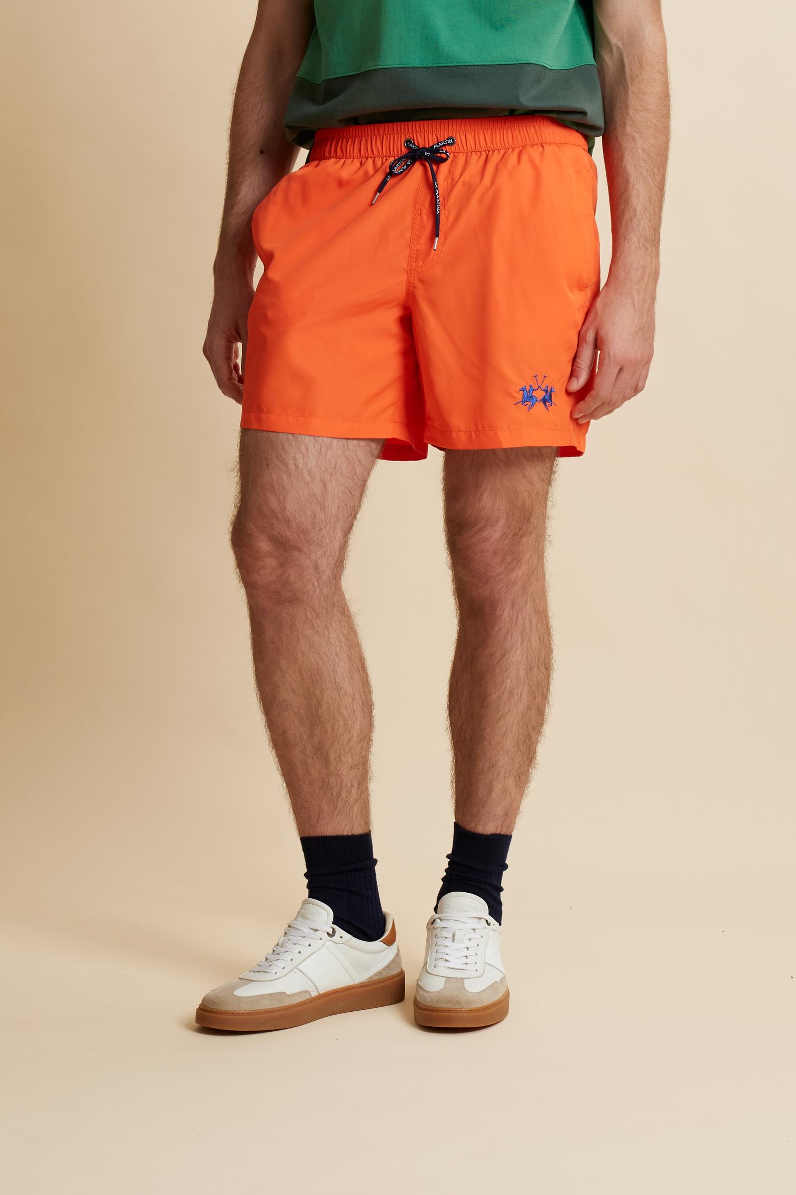 Men’s solid nylon swim shorts - Chuck