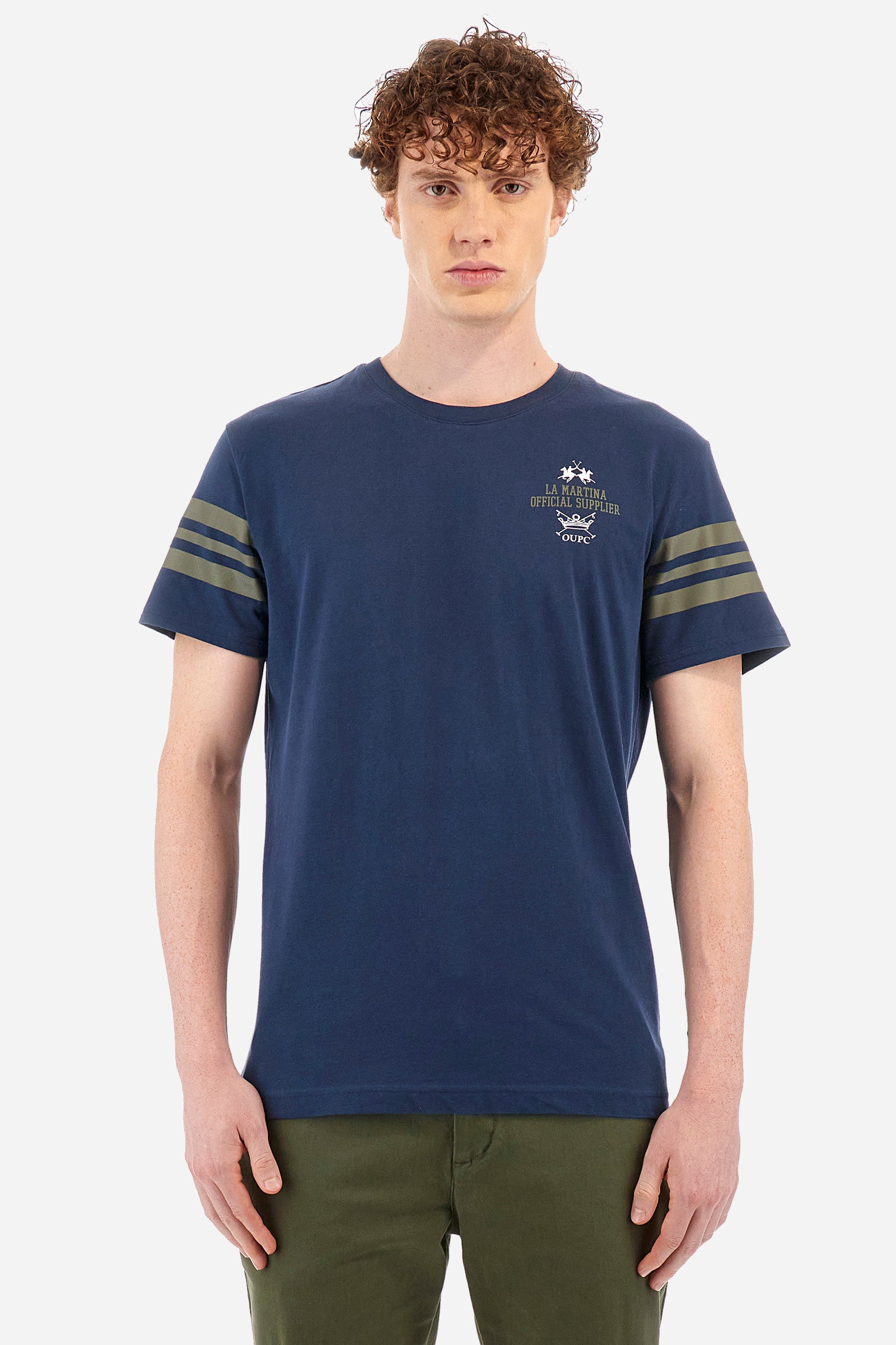 Man T-shirt in regular fit Walsh La Martina