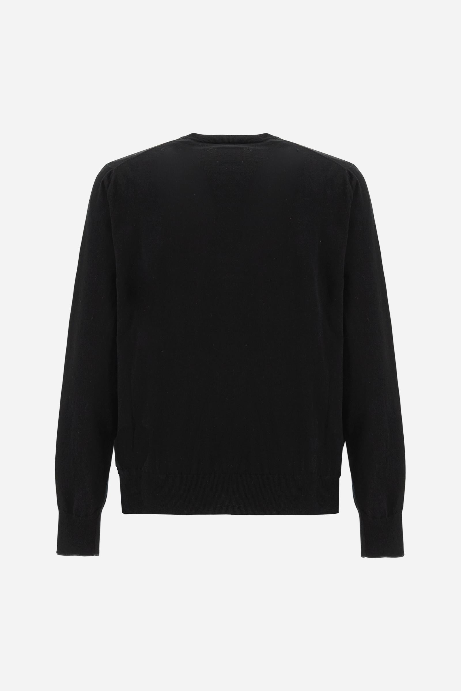 Men’s cotton crewneck sweater Iconic - Costantino