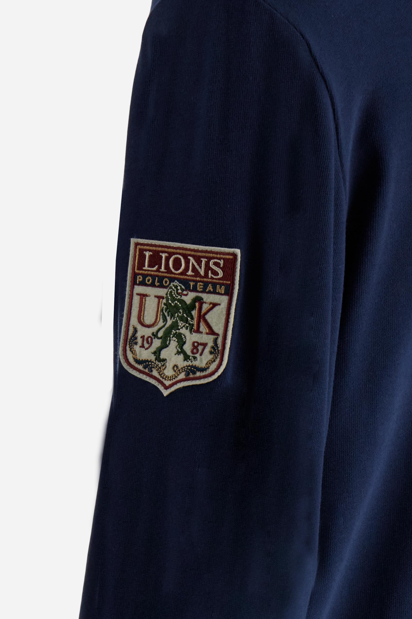 Men’s soft‑touch jersey polo shirt - Bertram