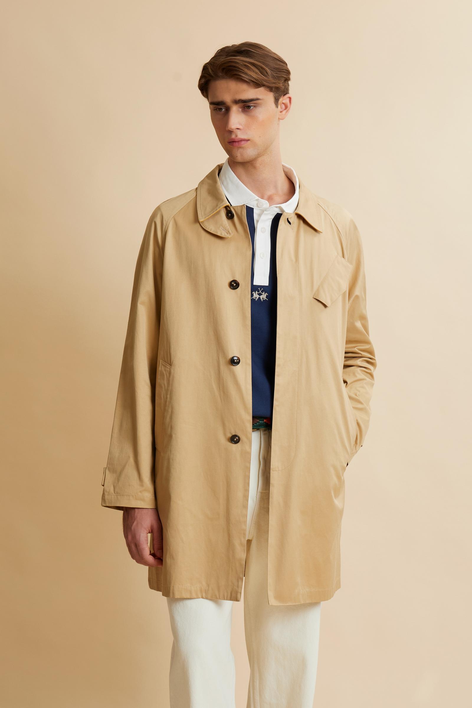 Pardessus homme en twill coton nylon – Clark