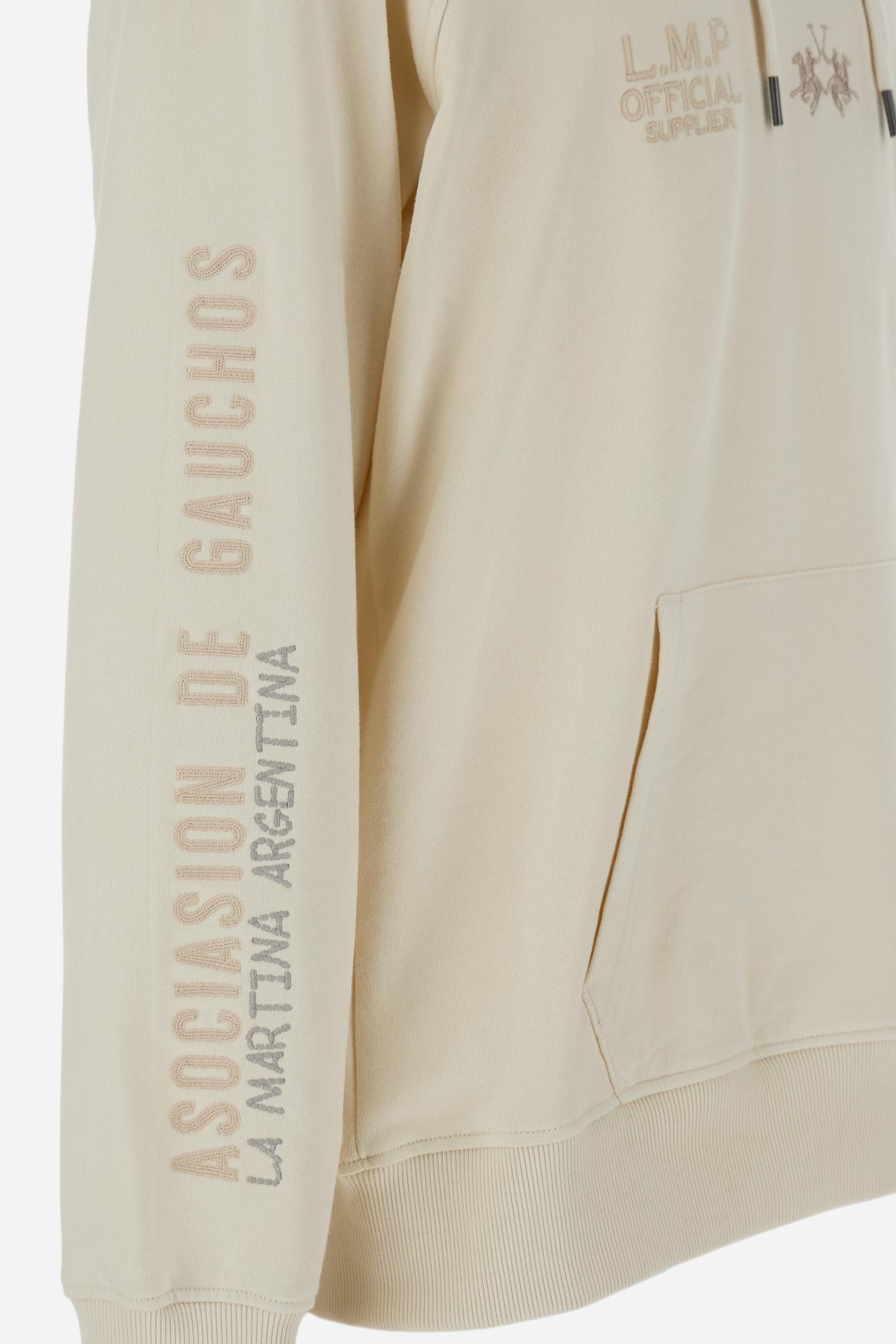 Hoodie in french terry - Buck