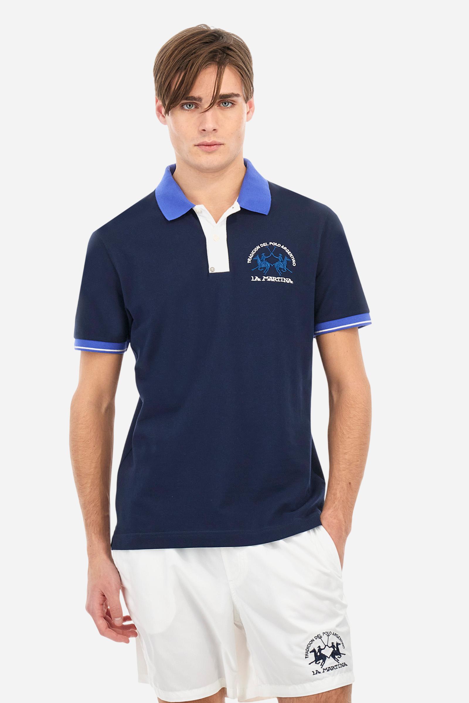 Slim fit cotton piqué polo shirt - Trixie