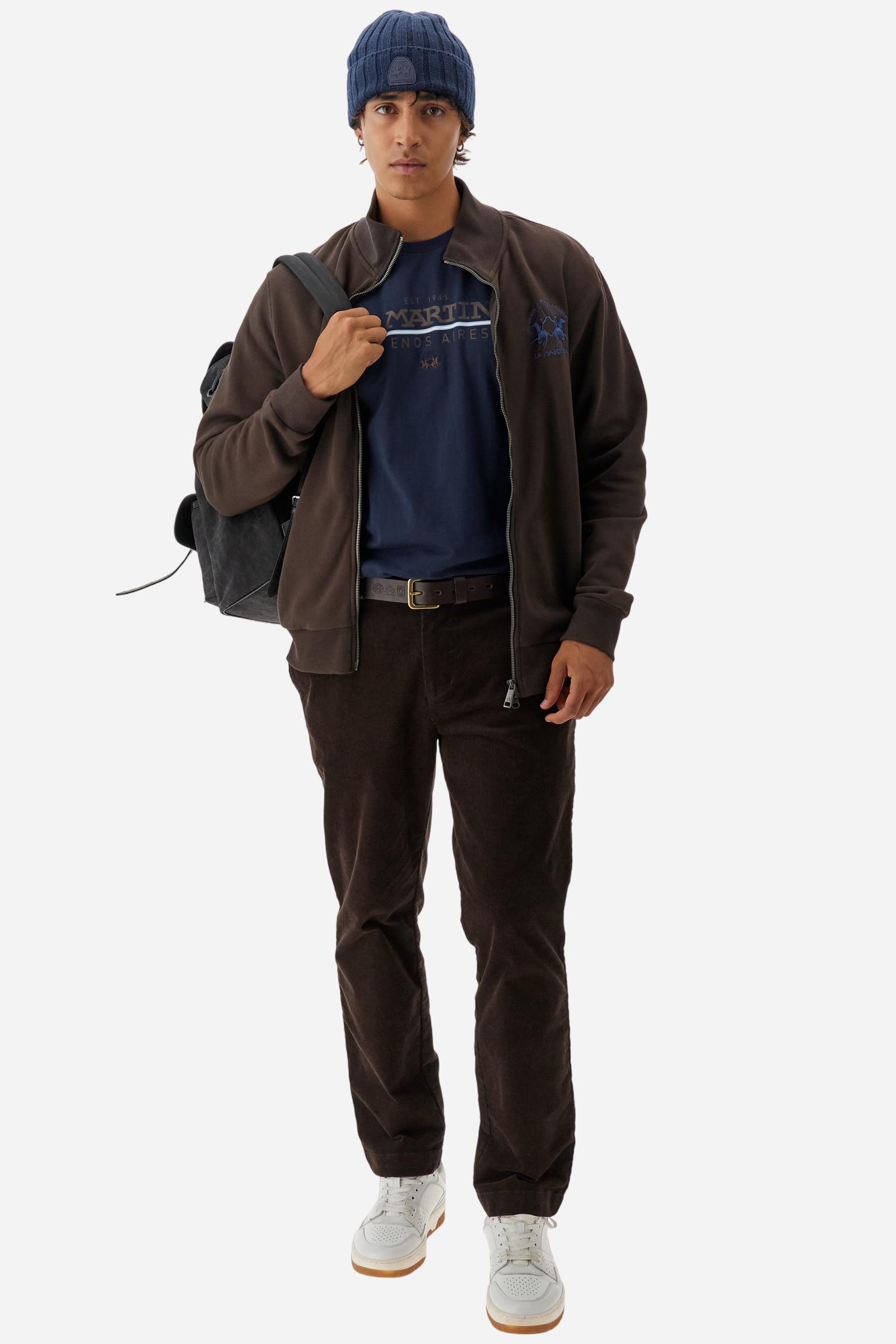 Men’s cotton jersey T-shirt La Martina EST 1985 - Benedicto