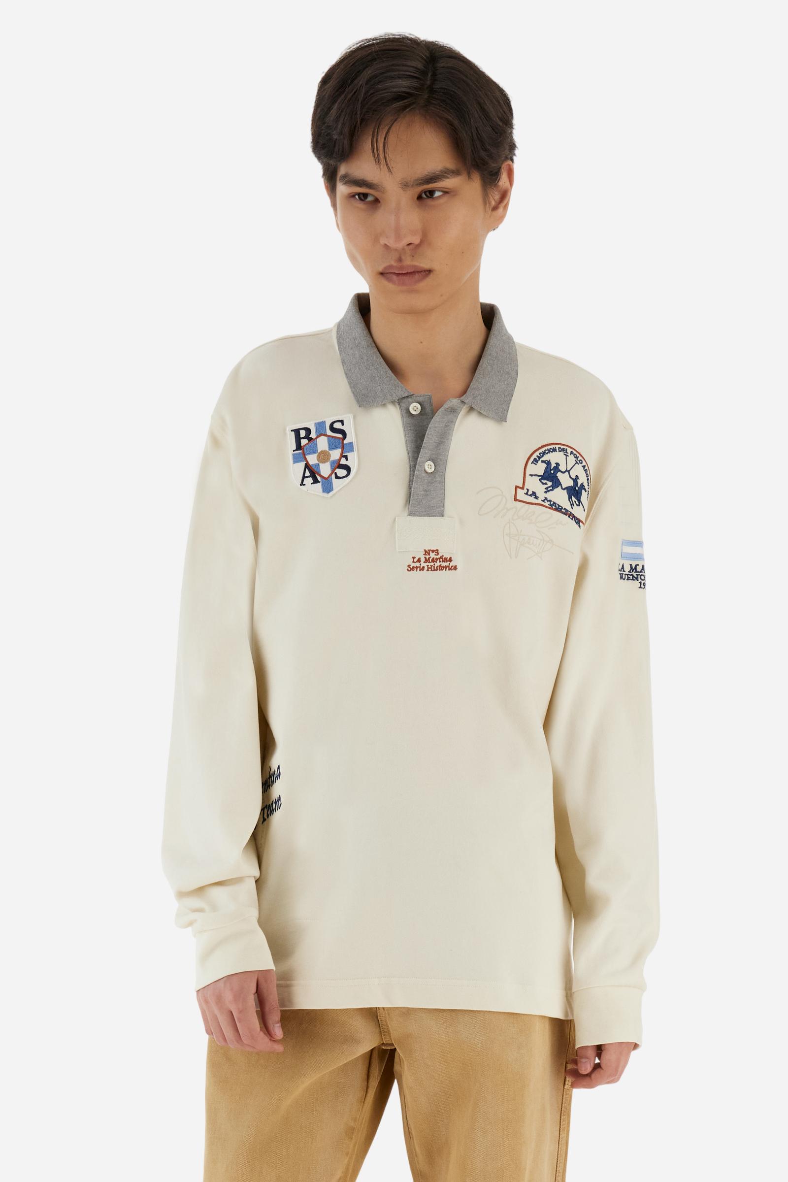 Polo de hombre en jersey soft-touch - Boniface