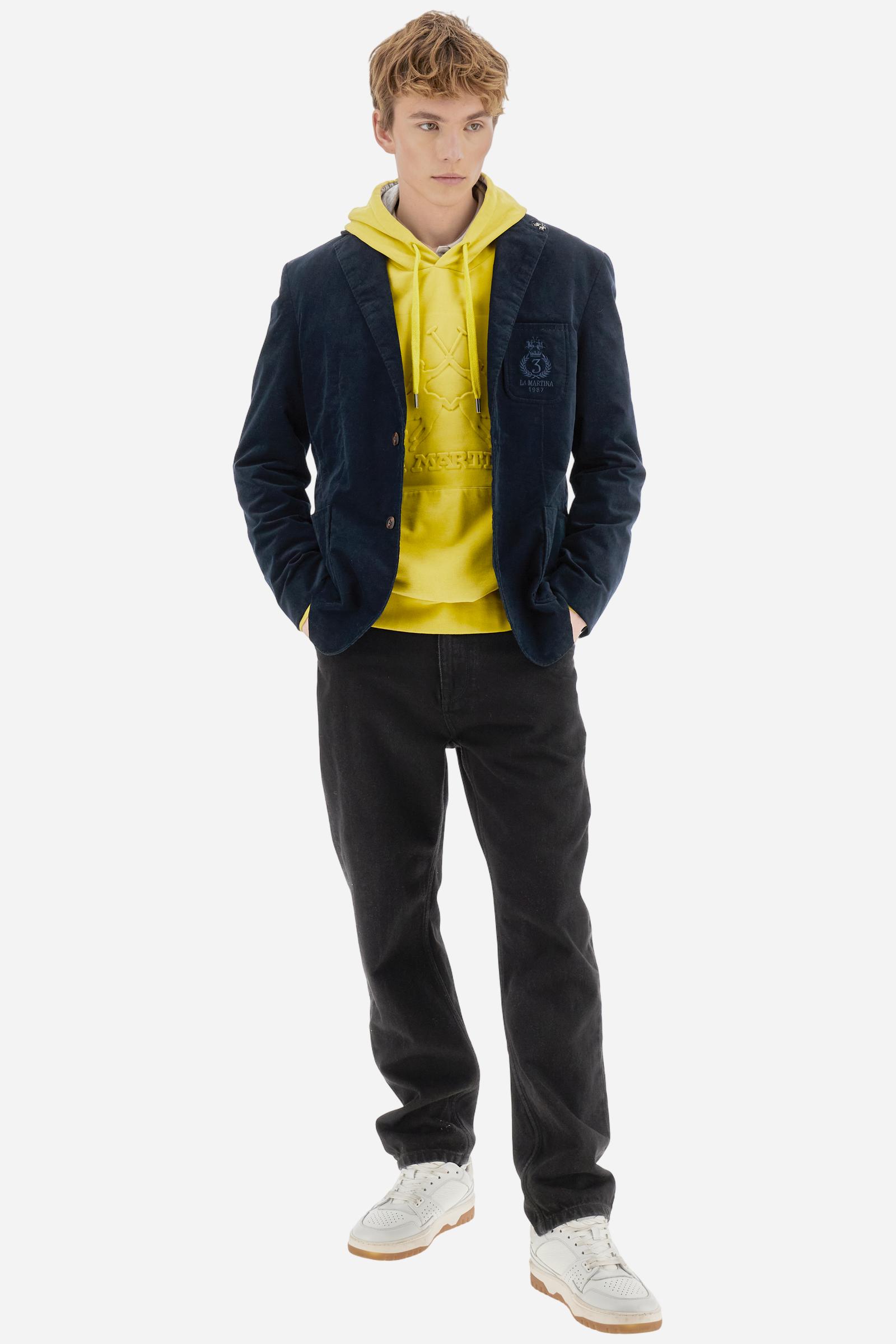 Sweat à capuche en coton avec maxi logo - Benny