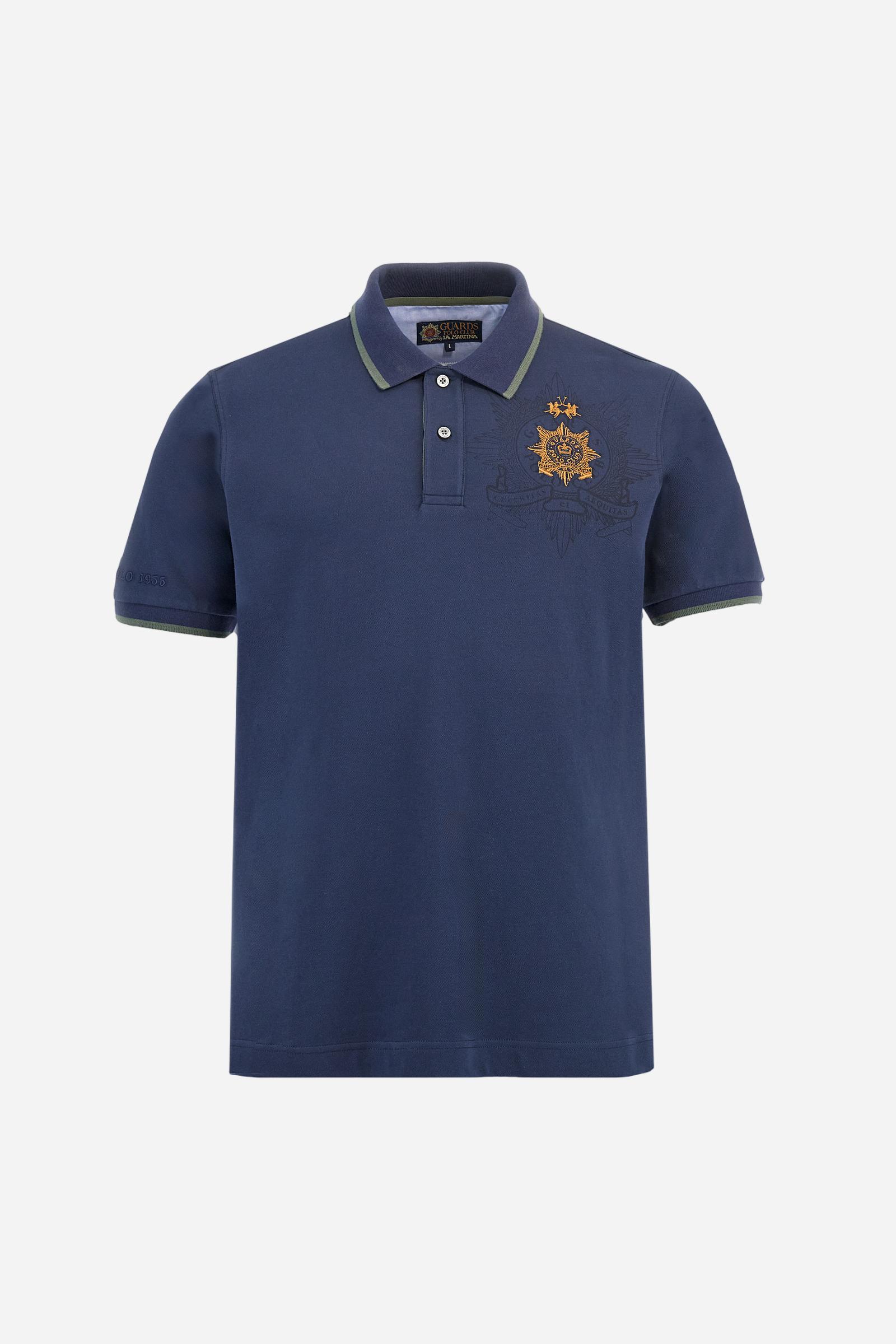 Guards polo shirt in piqué cotton in regular fit - Anfione