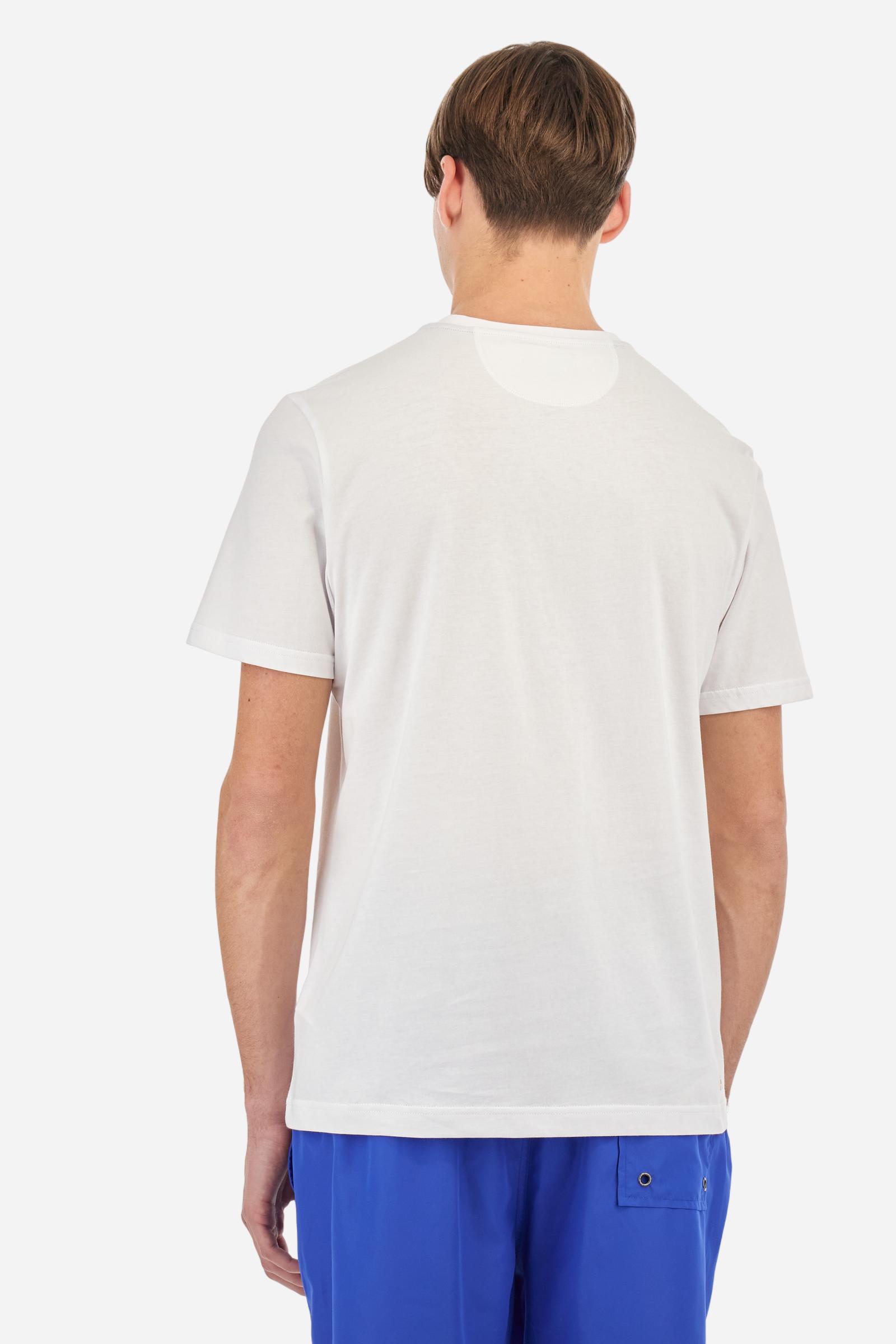 Regular fit cotton jersey T-shirt - Alberic