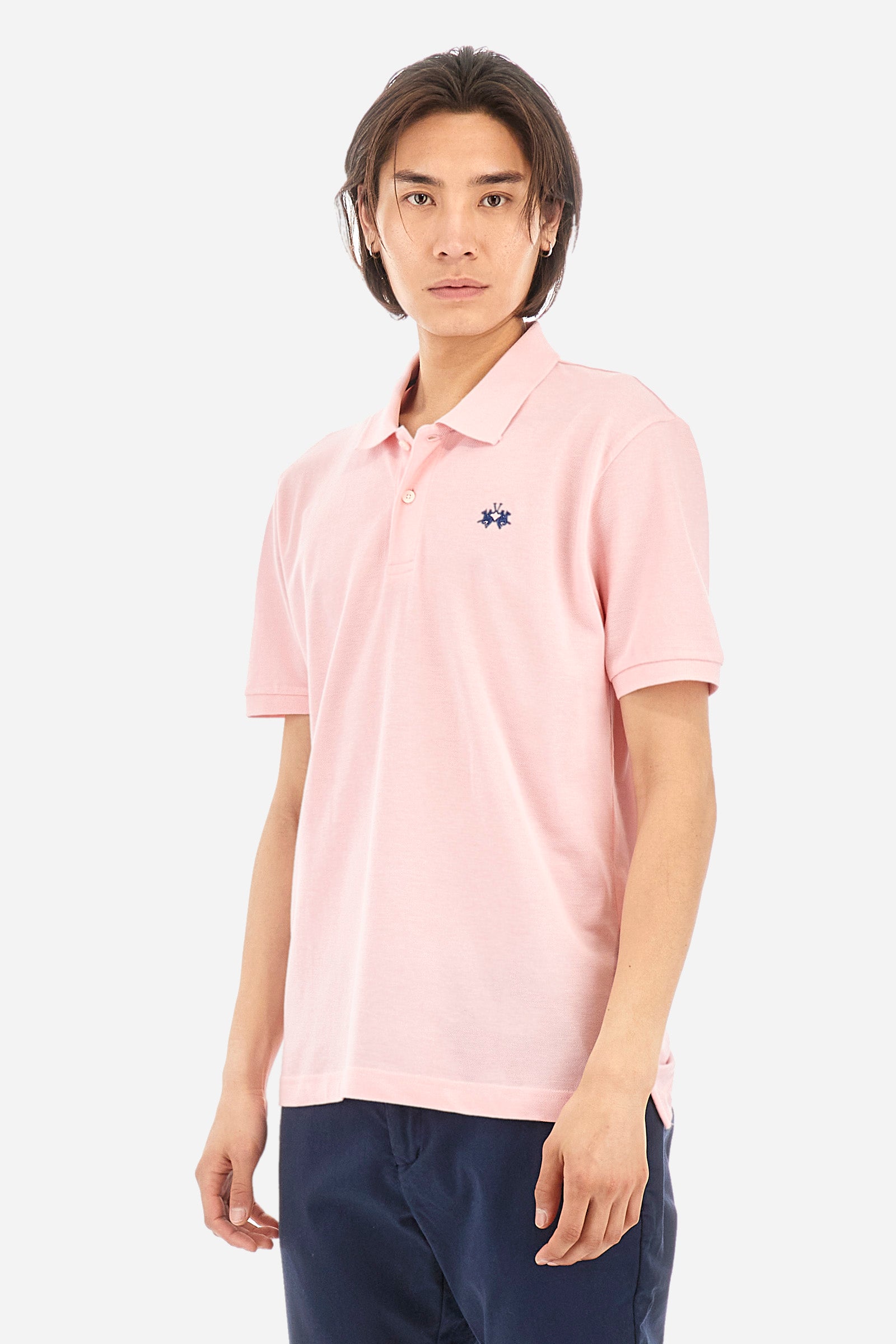 Kurzarm-Poloshirt mit geradem Schnitt für Herren - Tex | La Martina 