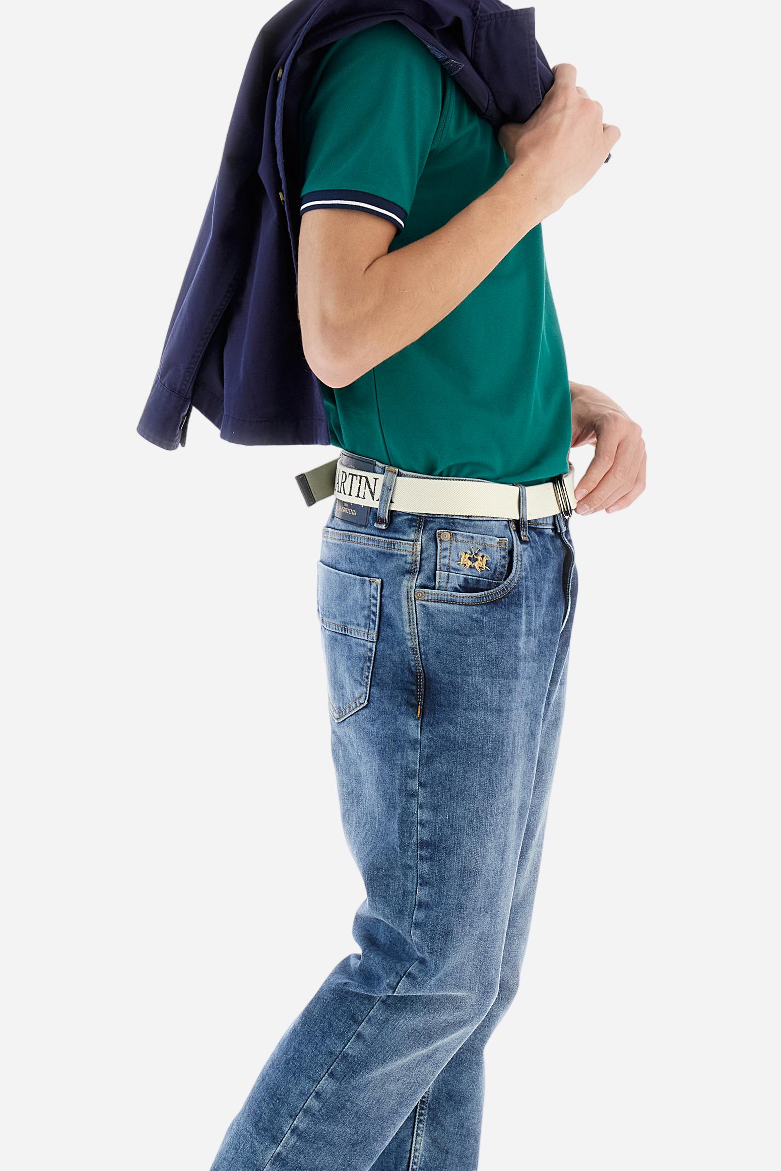 Cotton jeans in regular fit - Al