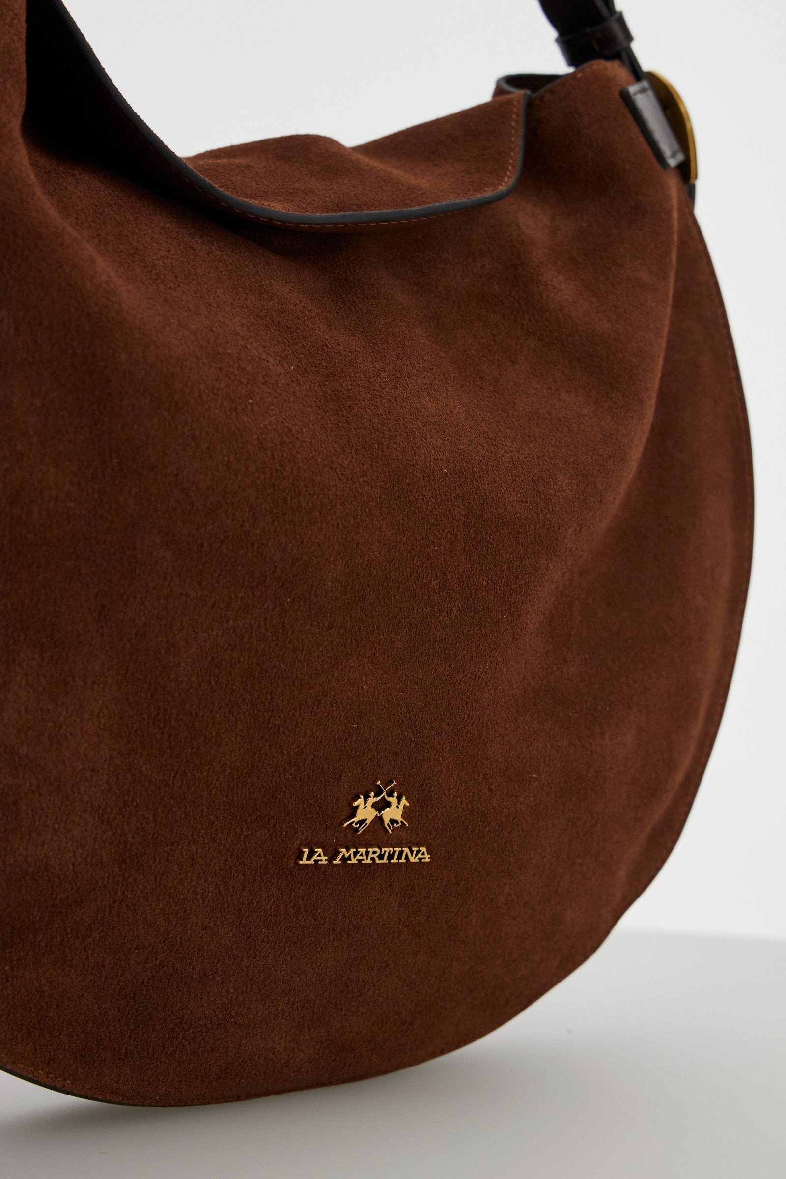 Hobo-Tasche aus Wildleder und Leder – Luna Hobo