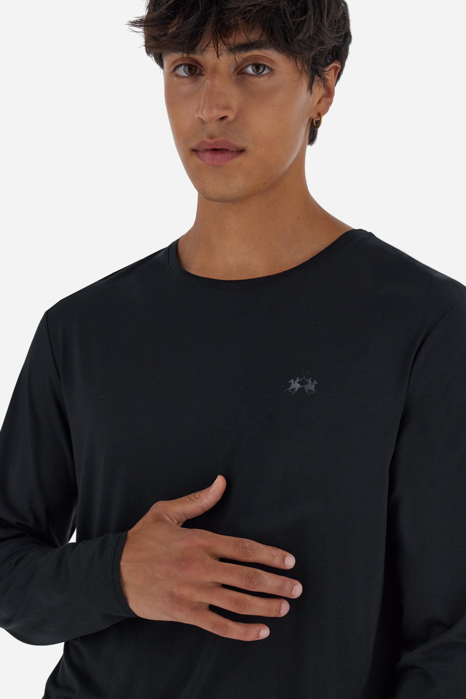 Camiseta de hombre de cuello redondo en jersey fluido - Bayron