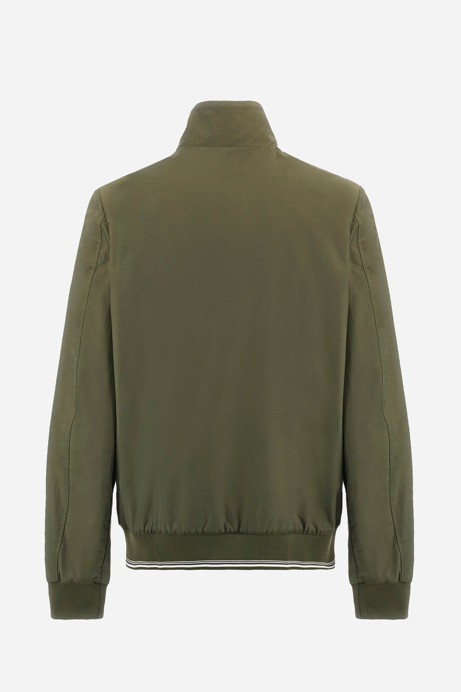 Regular-fit jacket in mixed cotton - Abraham