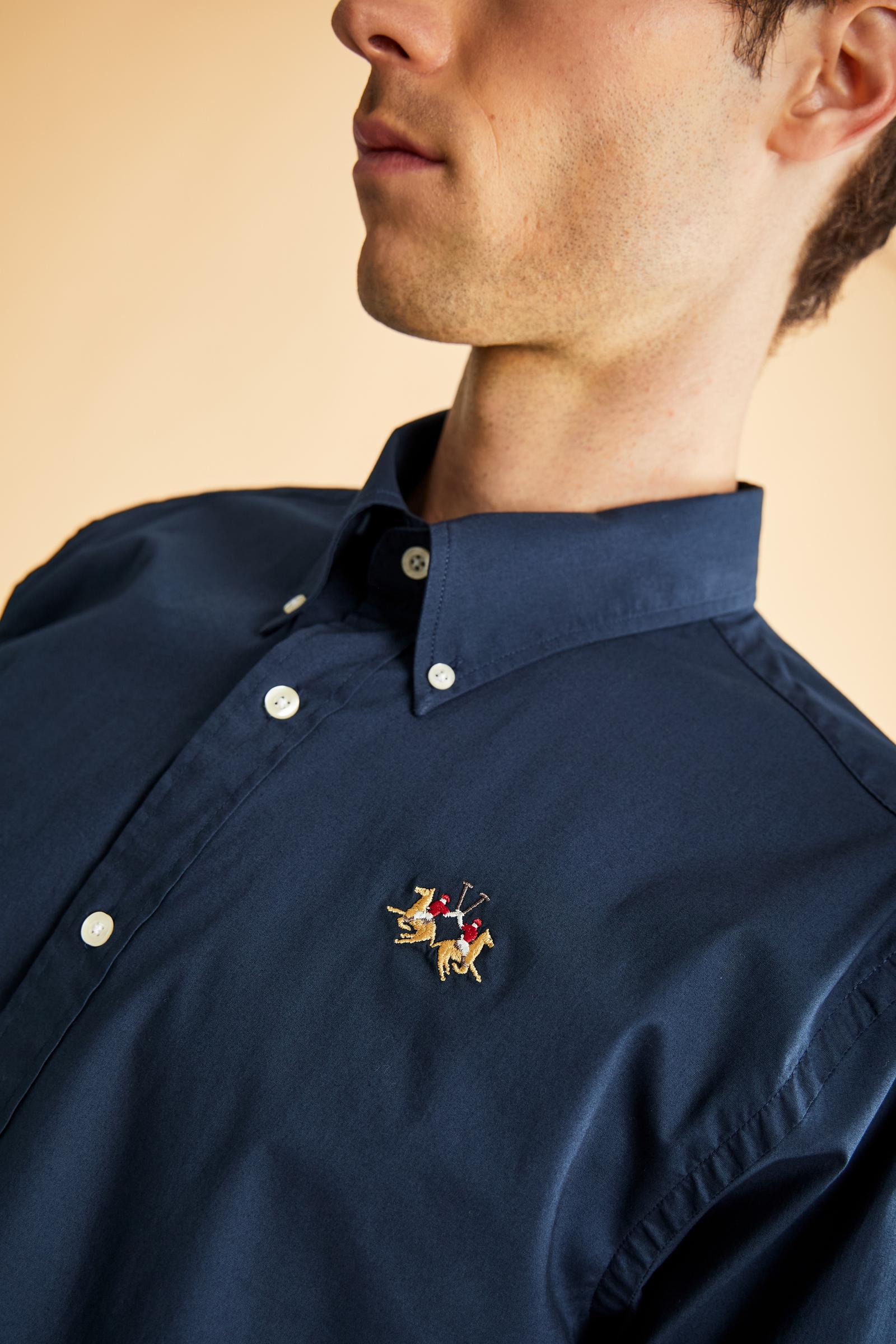 Men's shirt slim fit - Navy