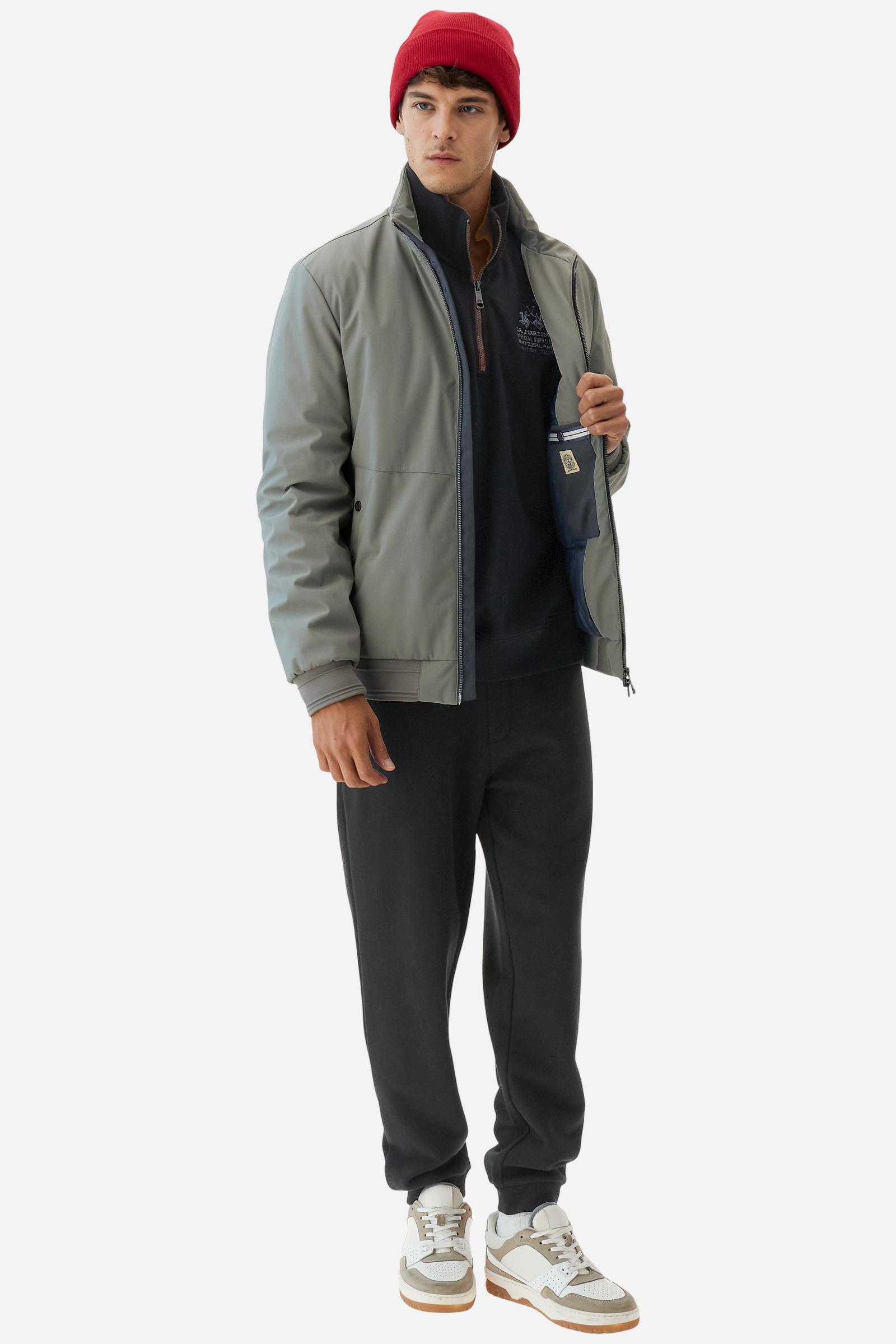 Men’s half‑zip mock‑neck sweatshirt - Boris