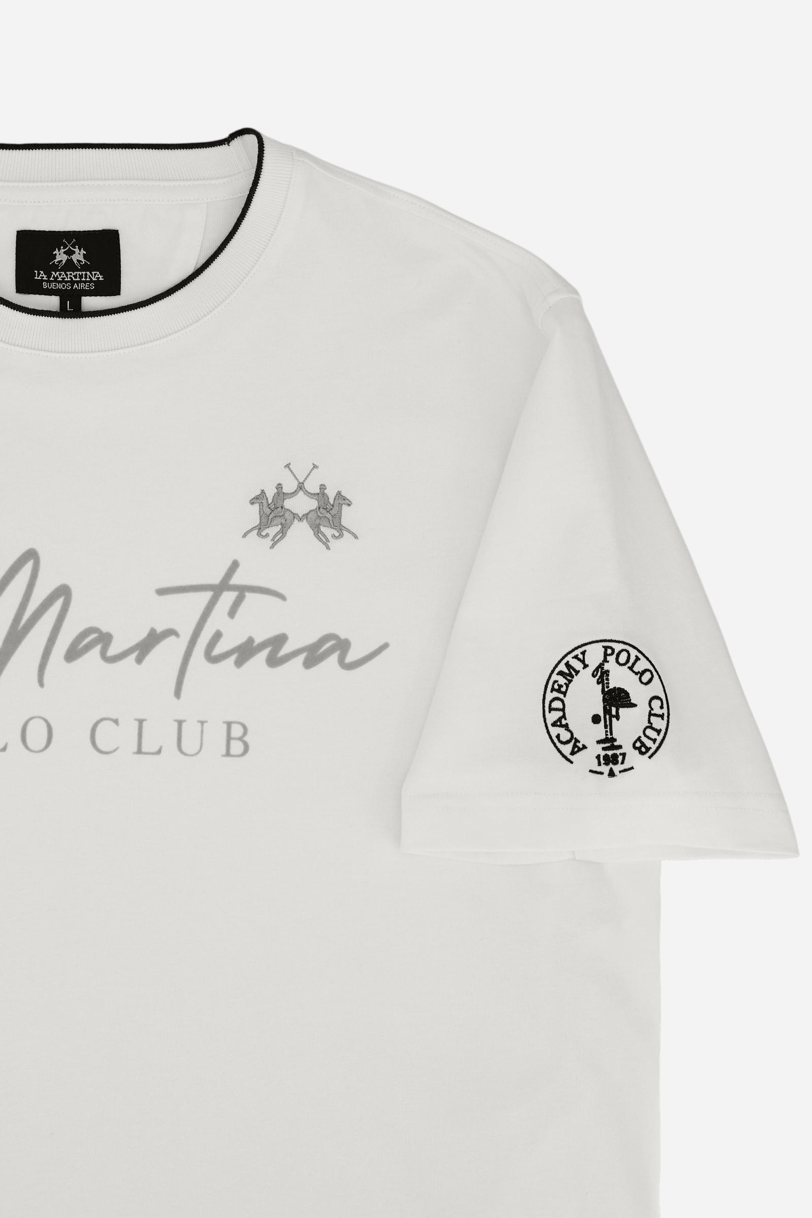 T-shirt homme en jersey épais « Polo Club » – Clodoveo