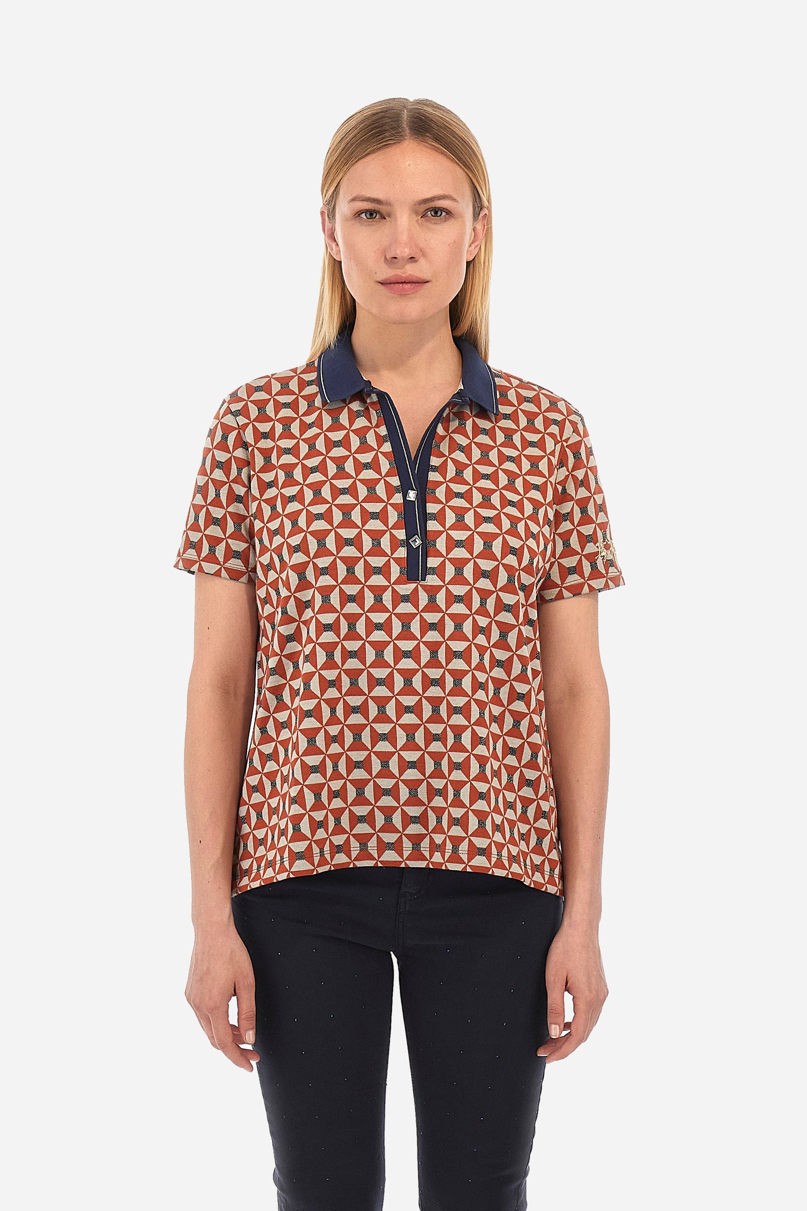 Women's regular fit polo shirt Yaffah La Martina