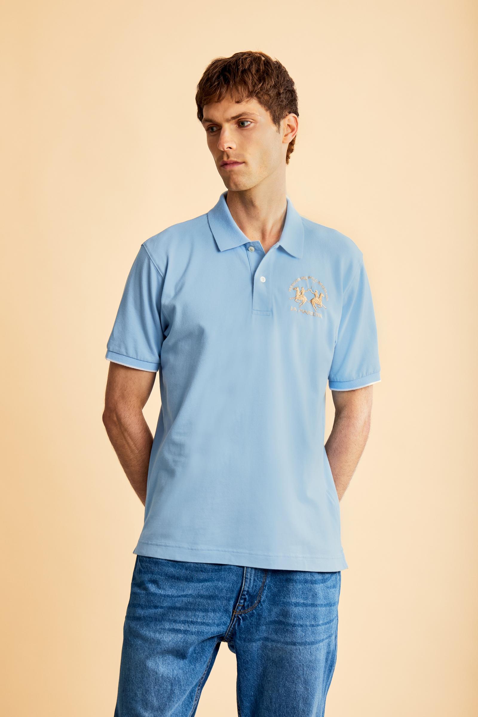 Men's regular-fit Polo Shirt - Blue Bell