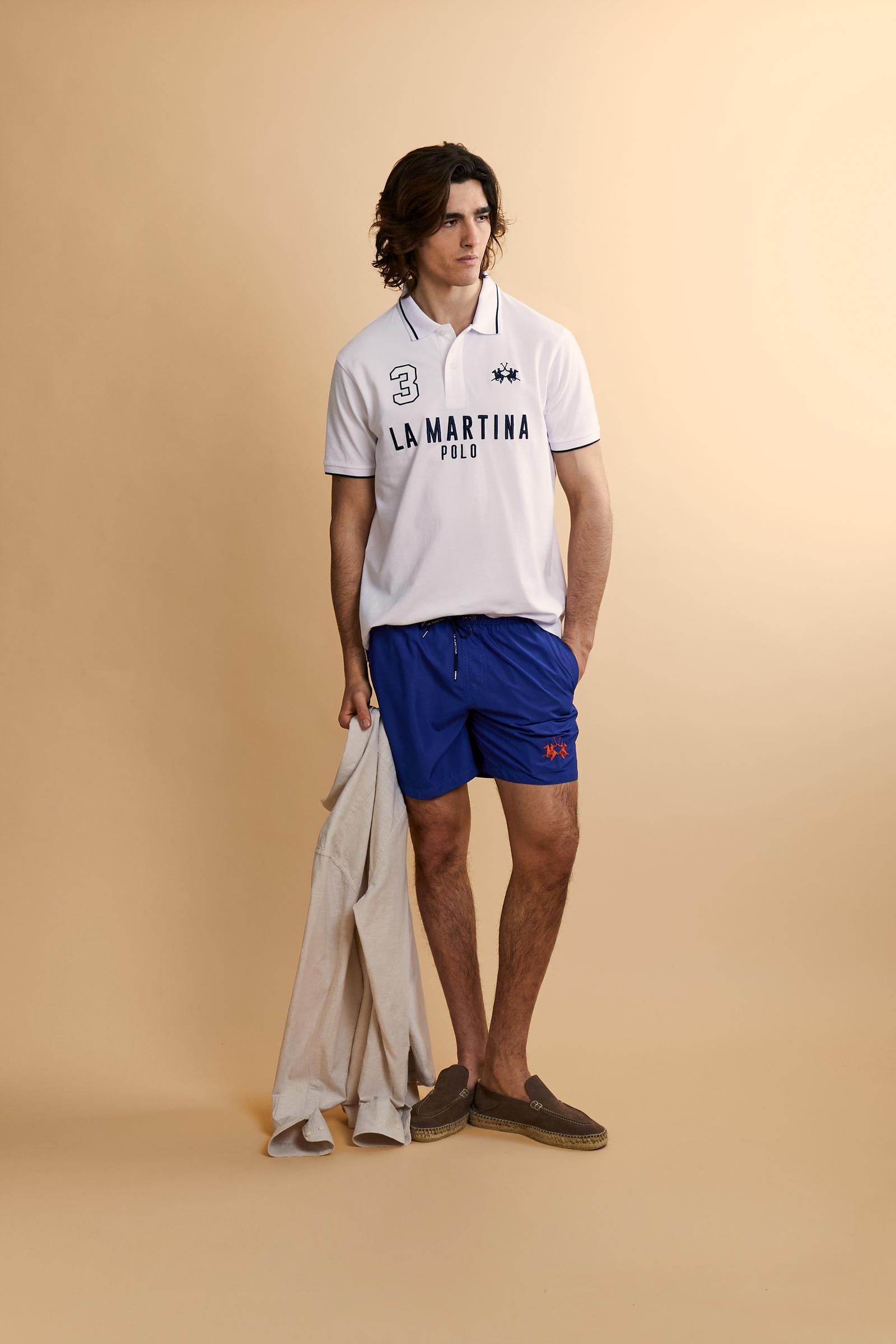 Men’s solid nylon swim shorts - Chuck