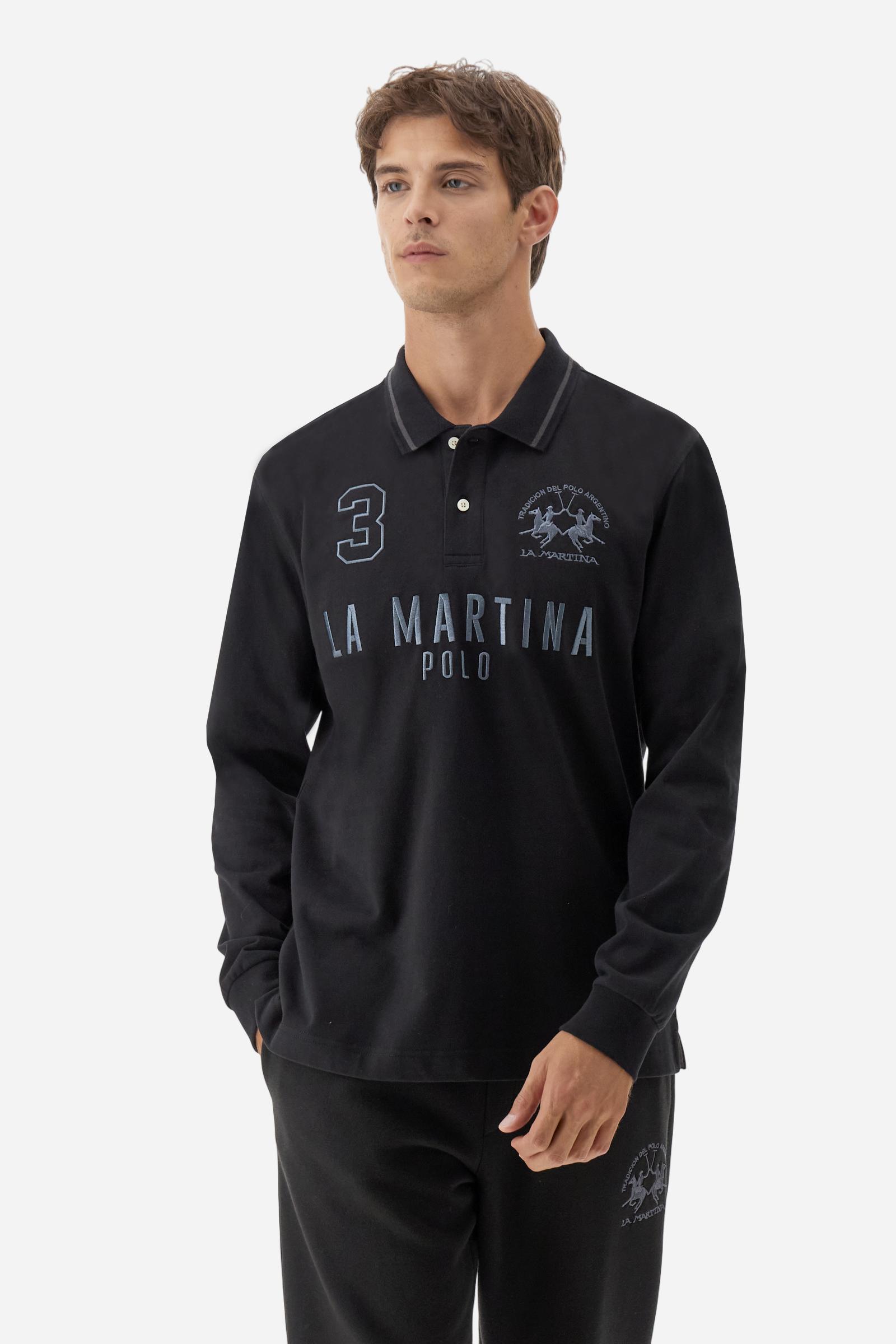 Polo de hombre en jersey soft-touch Iconic La Martina - Broox