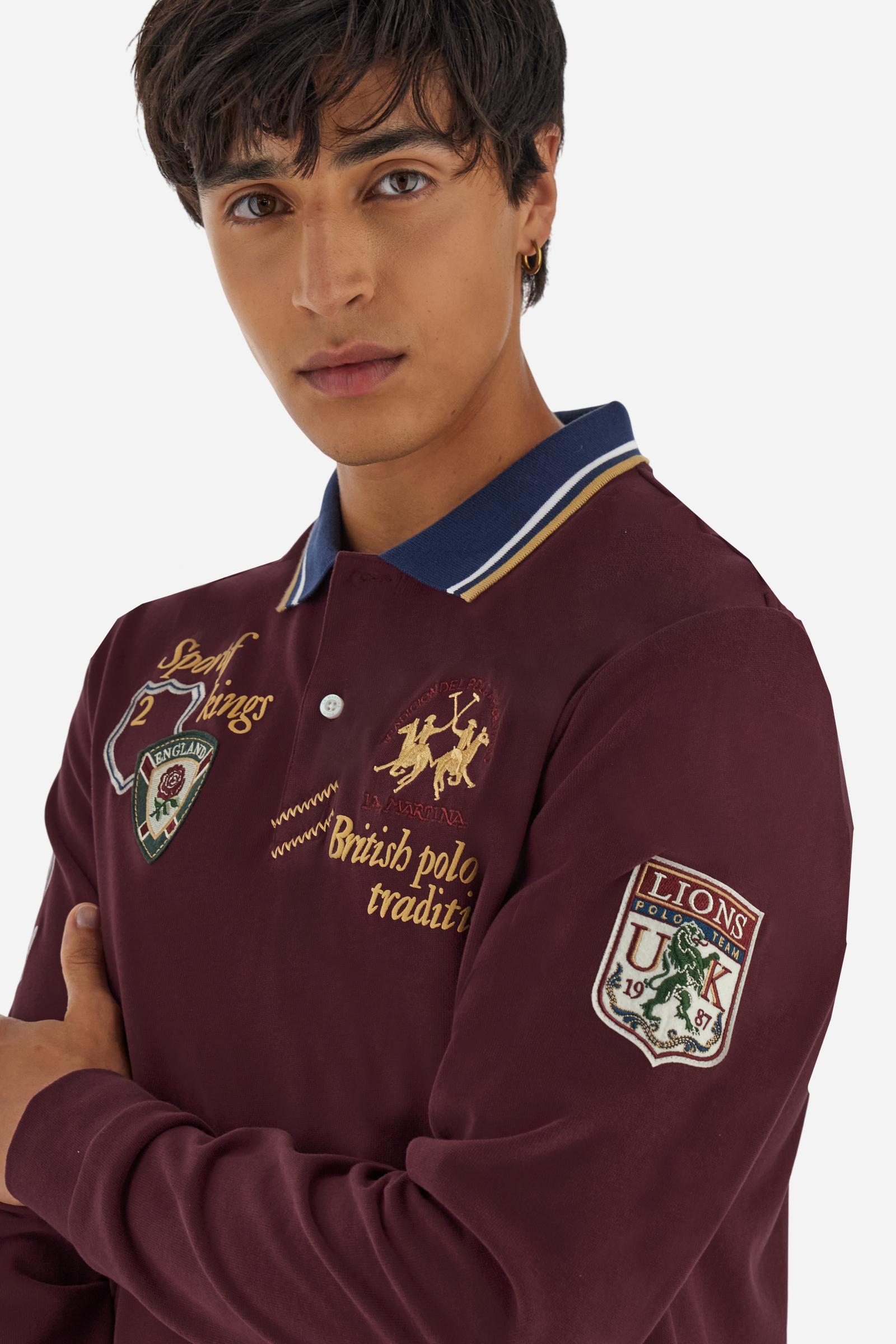 Polo de hombre en jersey soft-touch - Bertram