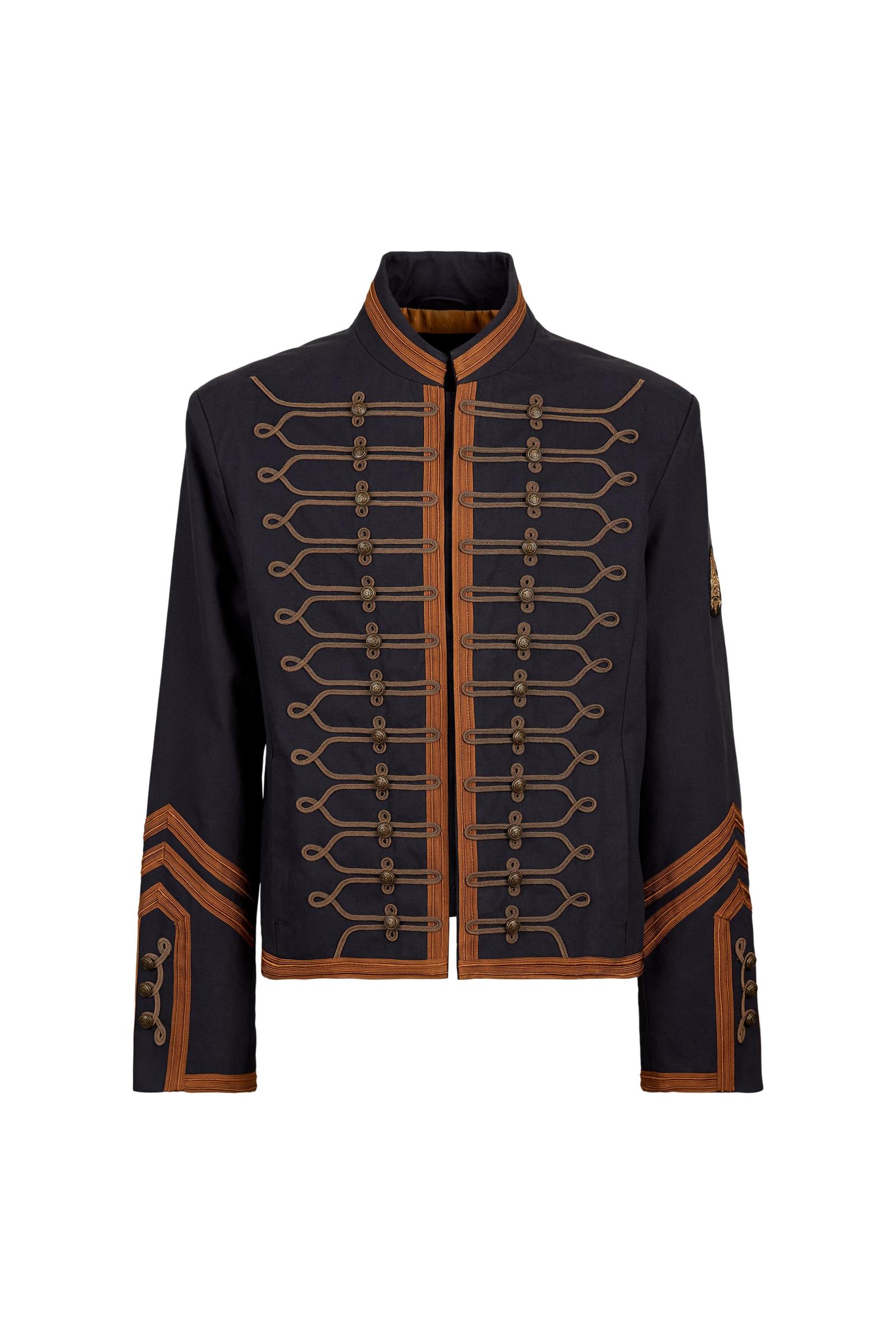 Herren Militärjacke aus Baumwoll-Canvas Guards – Carrasco