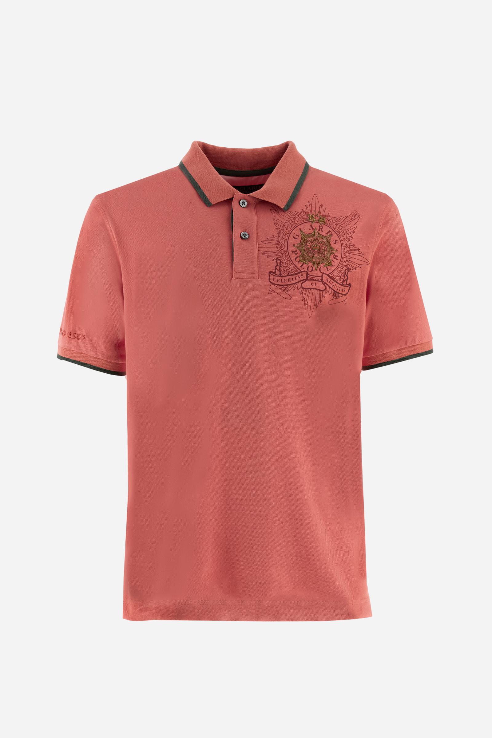 Guards-Poloshirt aus Baumwoll-Piqué in normaler Passform – Anfione