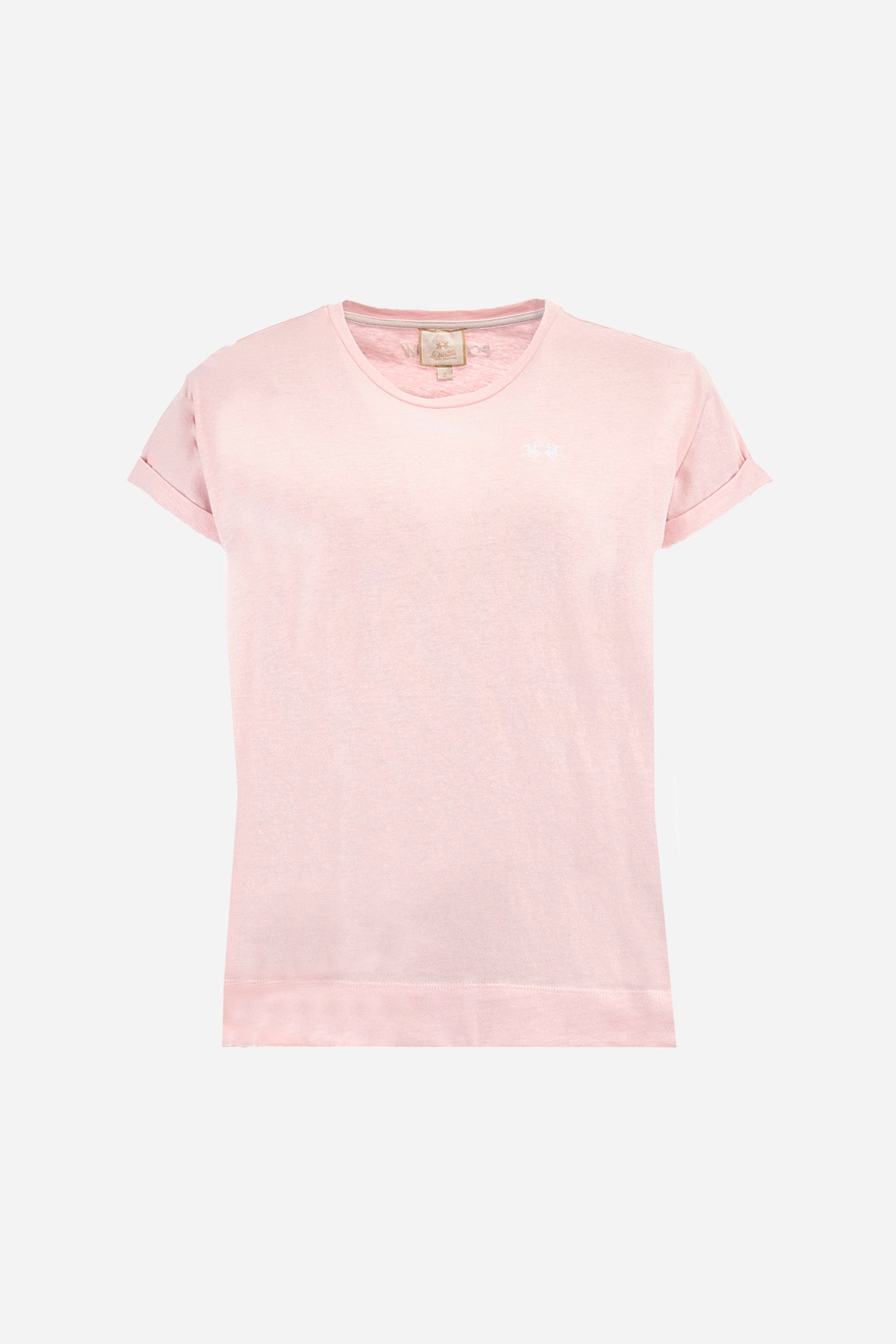 Women’s T-shirt with Polo Crew embroidery - Agar