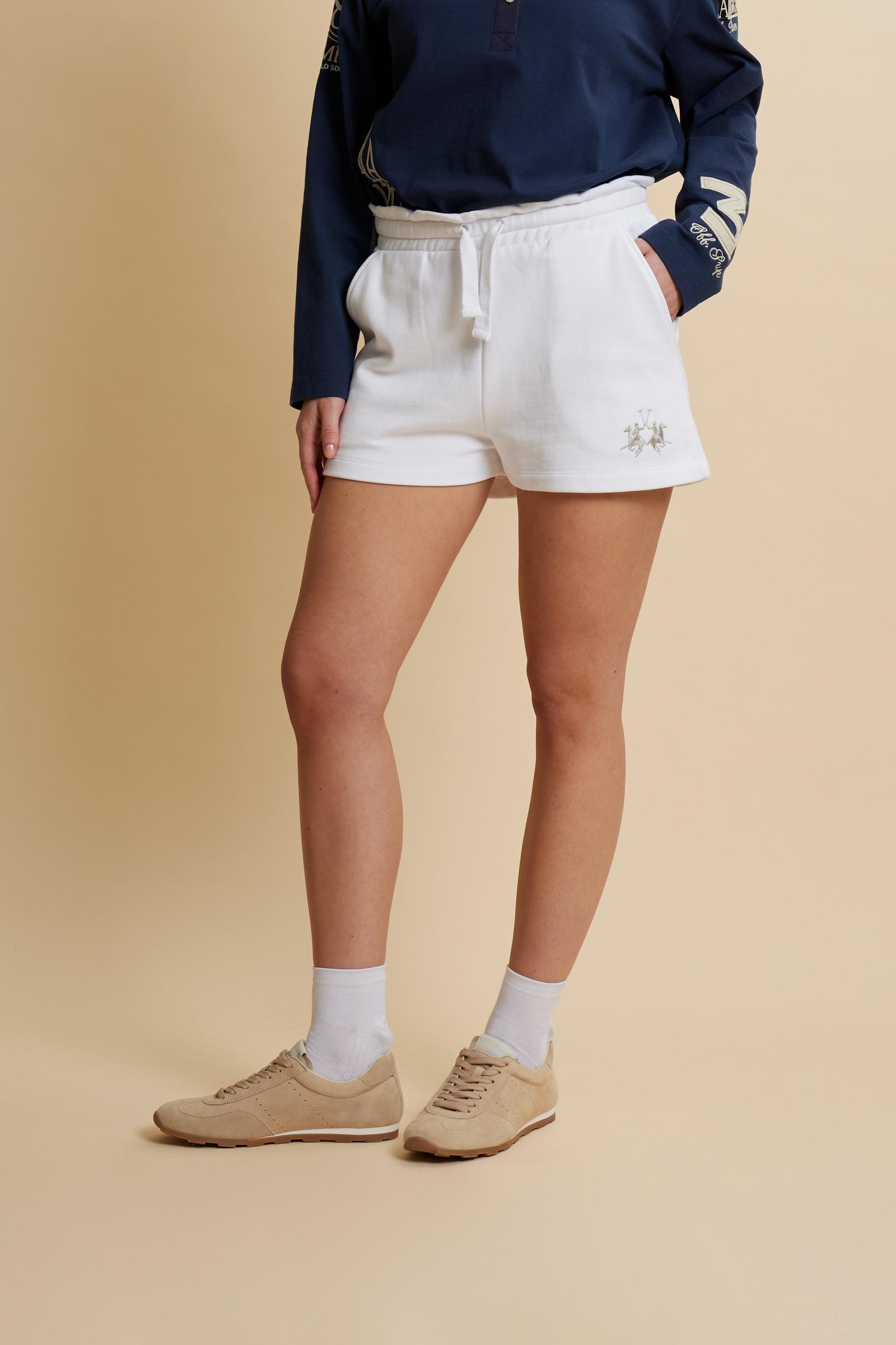 Women’s cotton fleece Bermuda shorts – Carla