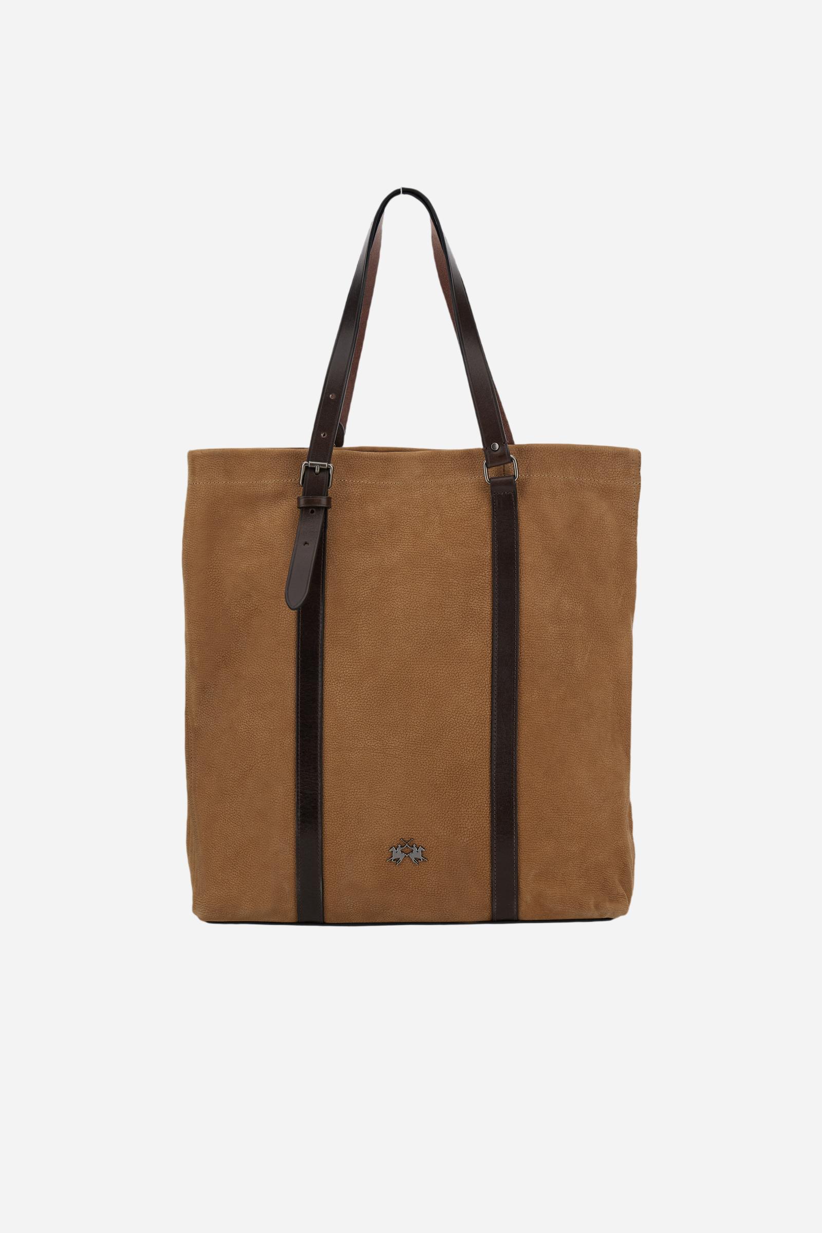 Tote bag in nabuk martellato - Hernan