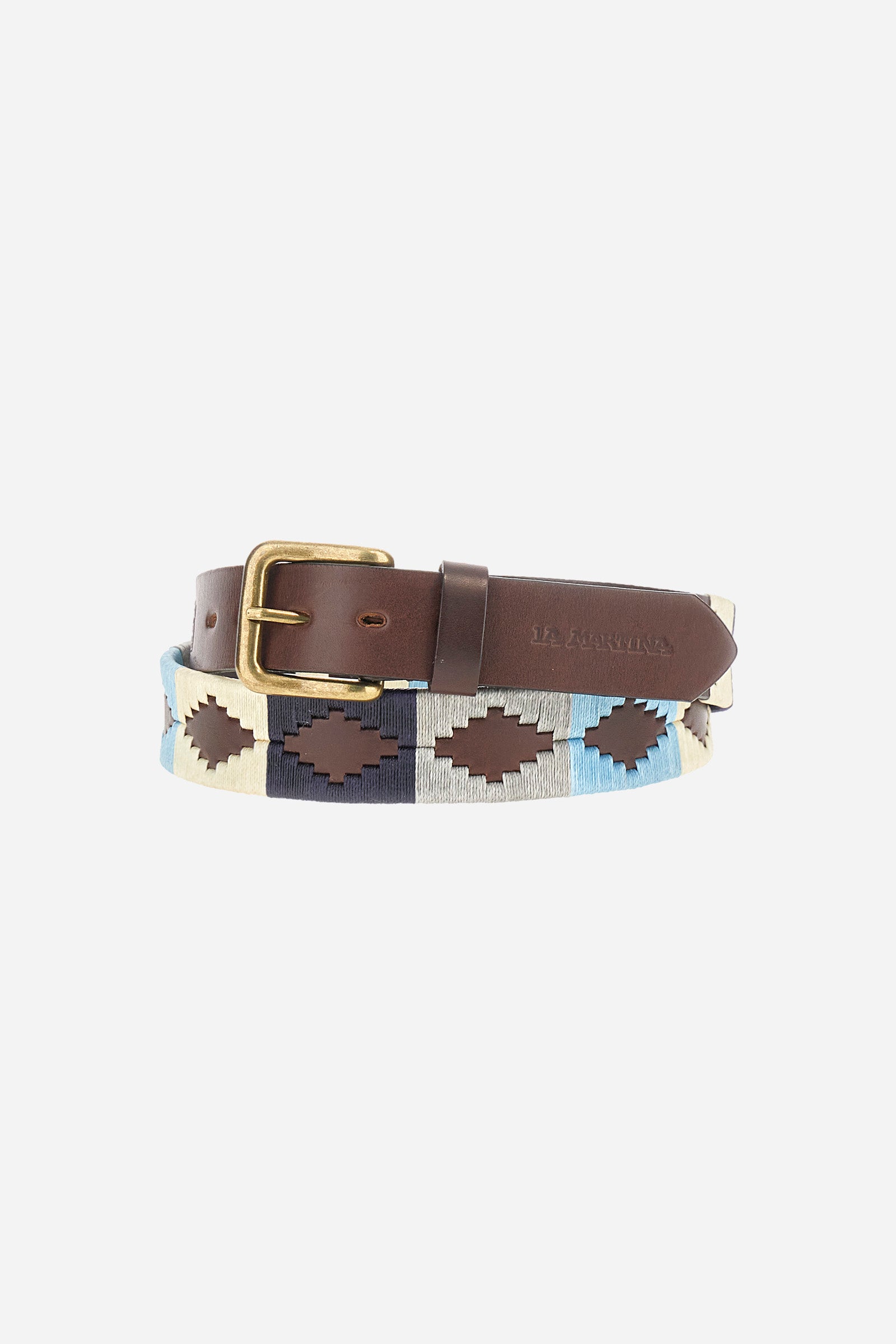 Ceinture homme en cuir marron foncé – Argentina