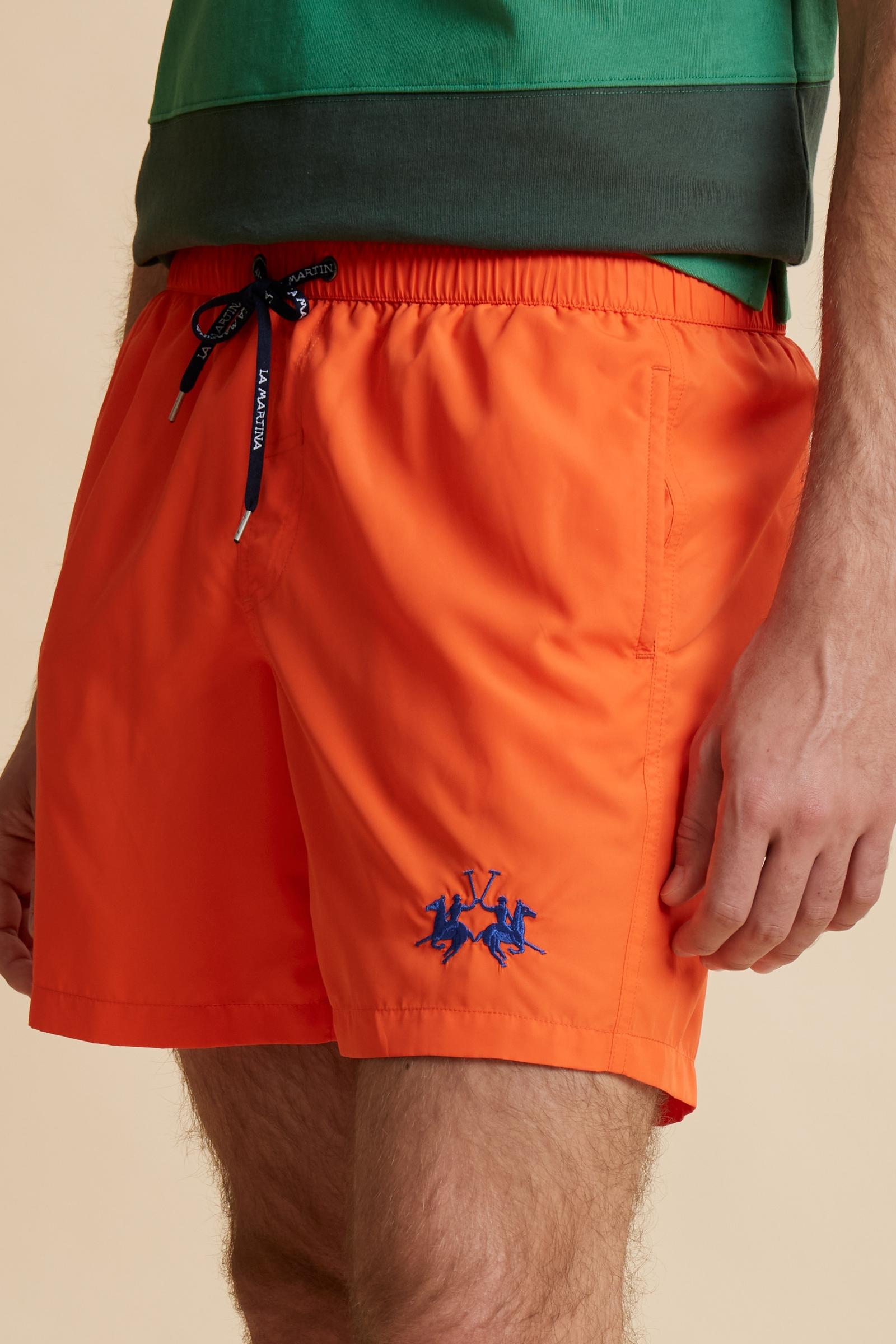 Men’s solid nylon swim shorts - Chuck