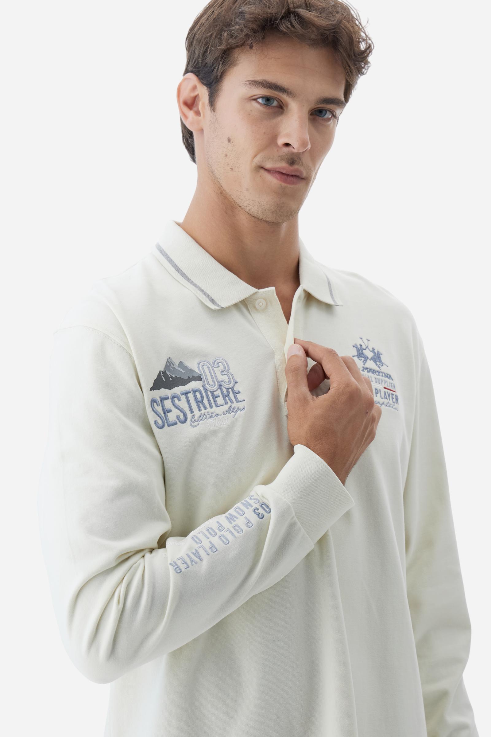 Men’s soft‑touch jersey polo shirt - Benton