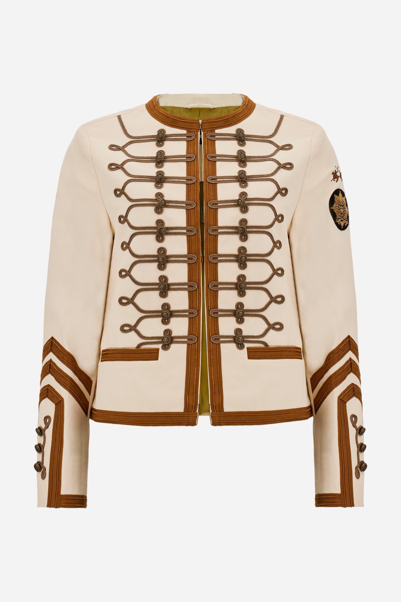 Women's Guards jacket in cotton canvas - Chiara