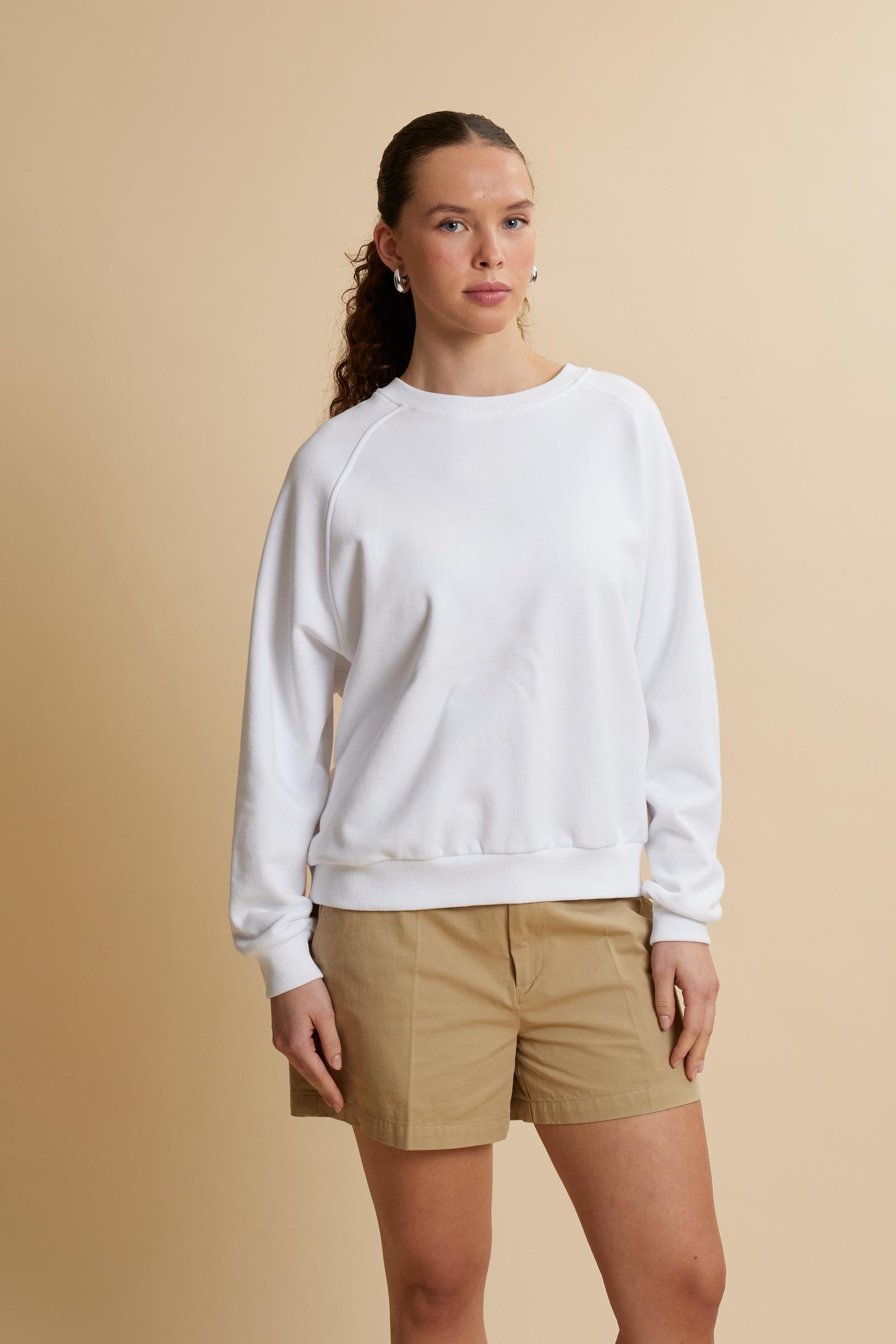 Sweat-shirt femme en French Terry de coton – Claudia