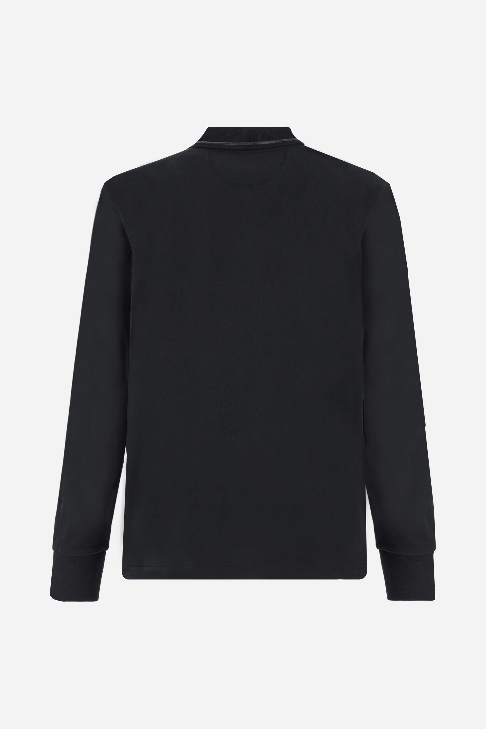 Men’s soft-touch jersey polo Iconic La Martina - Broox