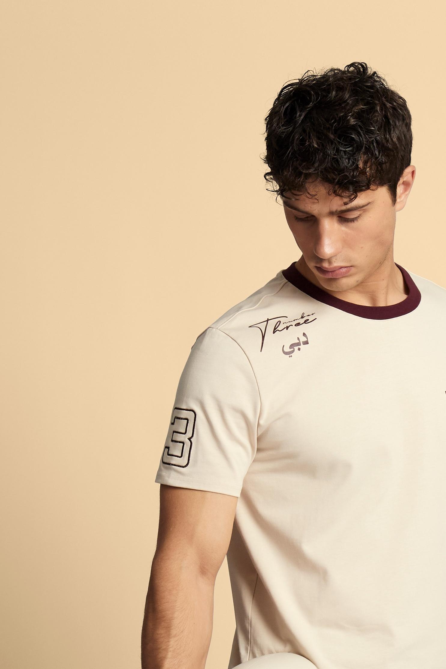 Men’s short-sleeved cotton jersey T-shirt Dubai Polo Club - Carin