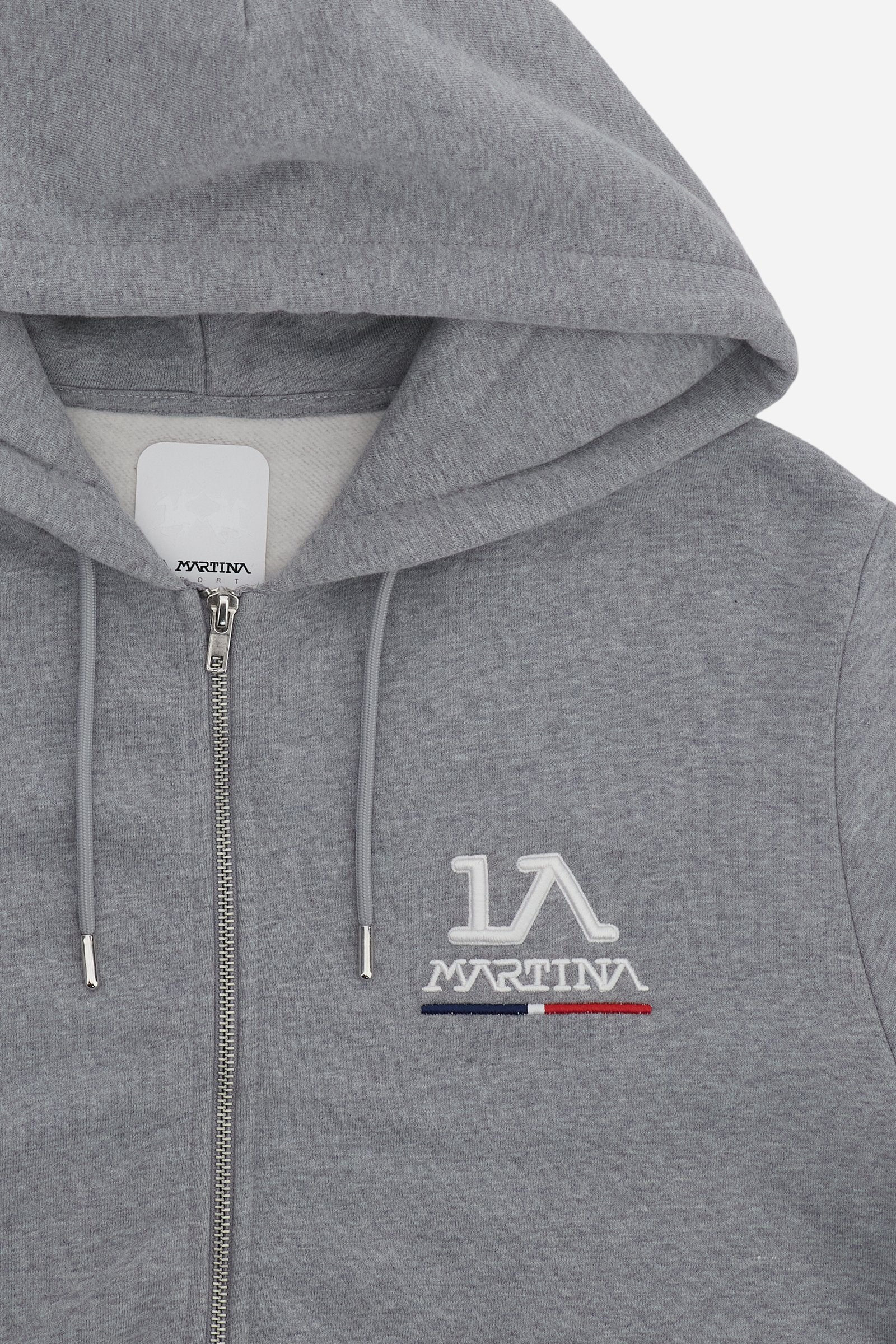 MAN HOODIE FULL ZIP SWEATSHIRT