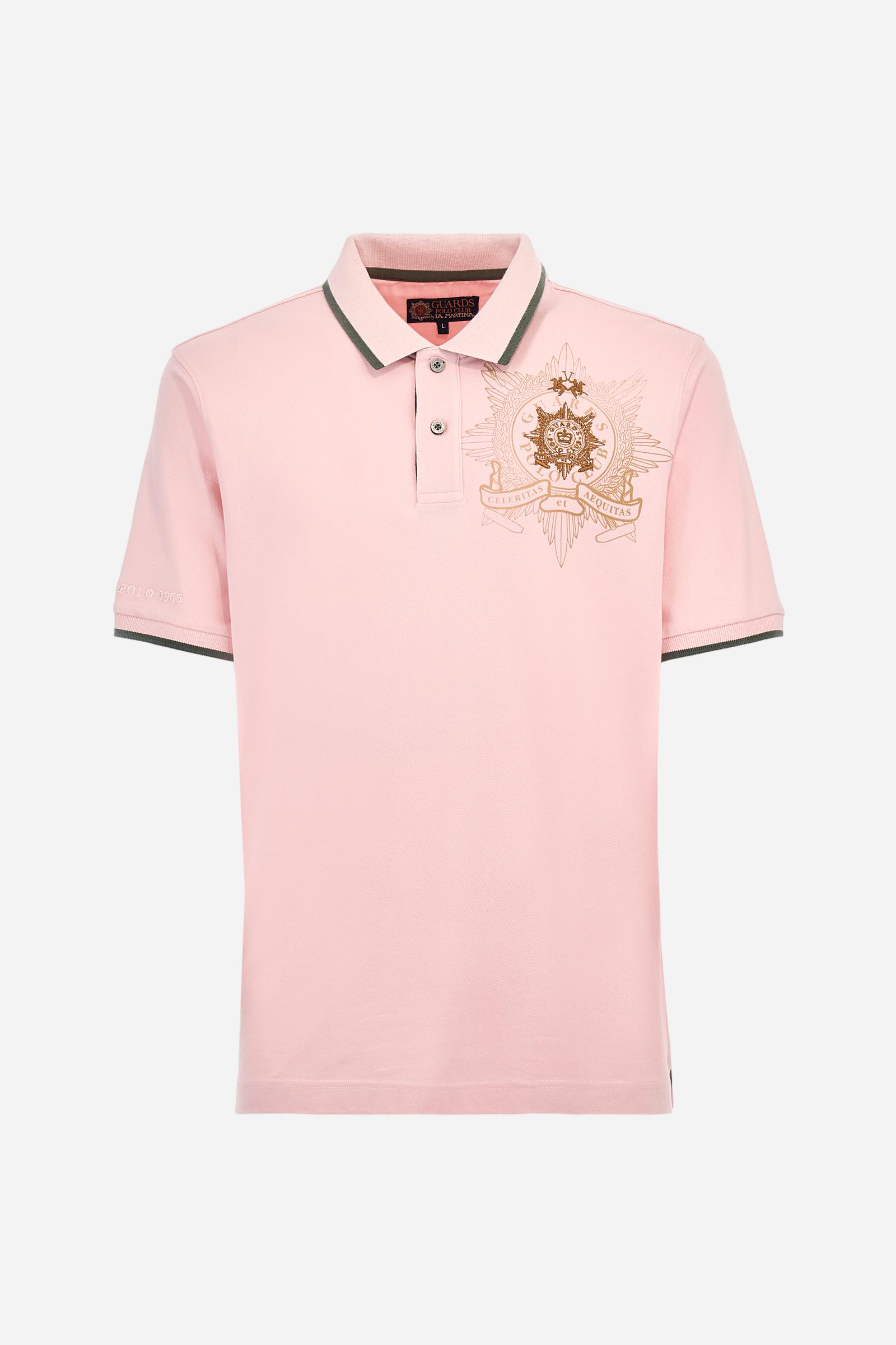 Guards polo shirt in piqué cotton in regular fit - Anfione