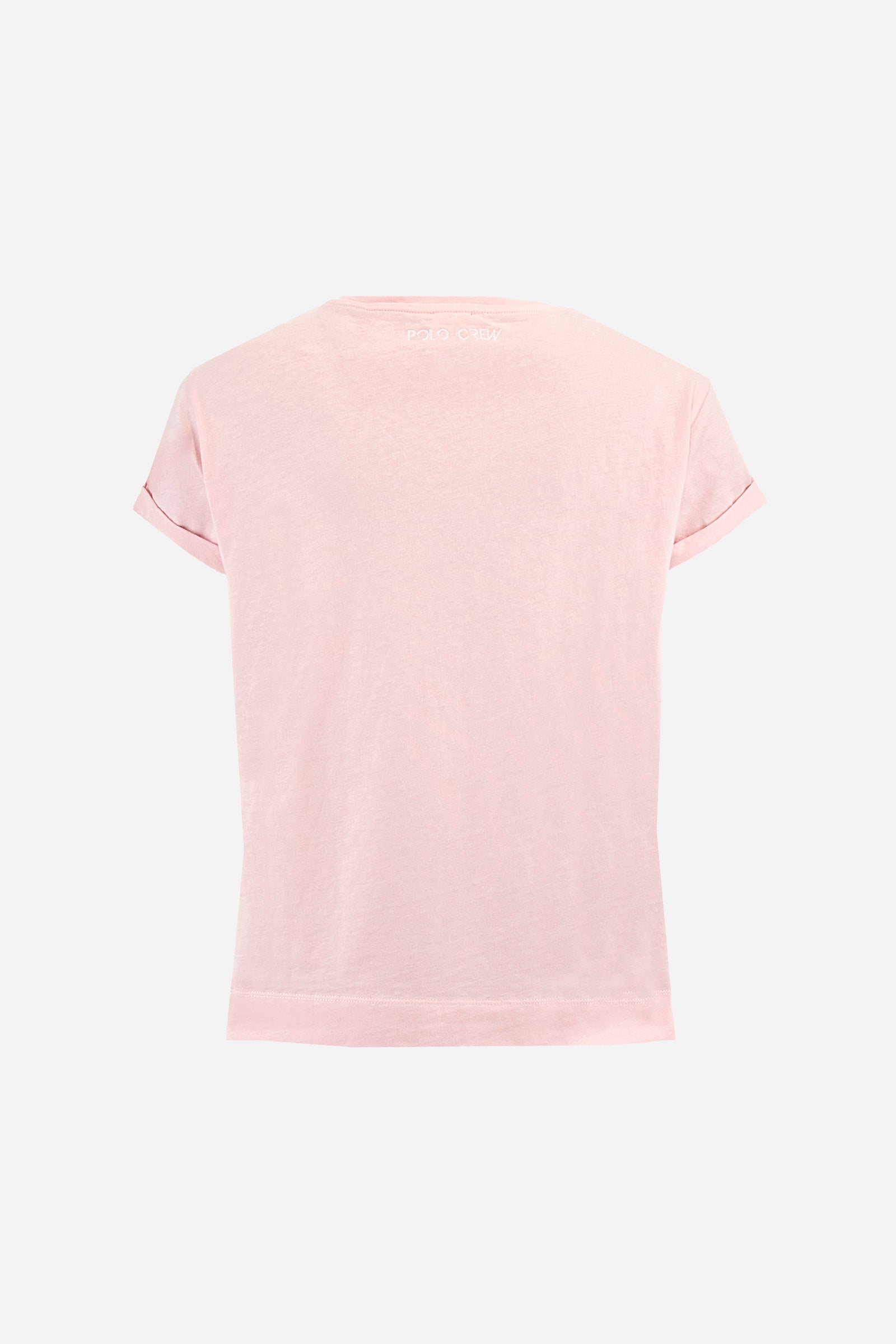 Women’s T-shirt with Polo Crew embroidery - Agar