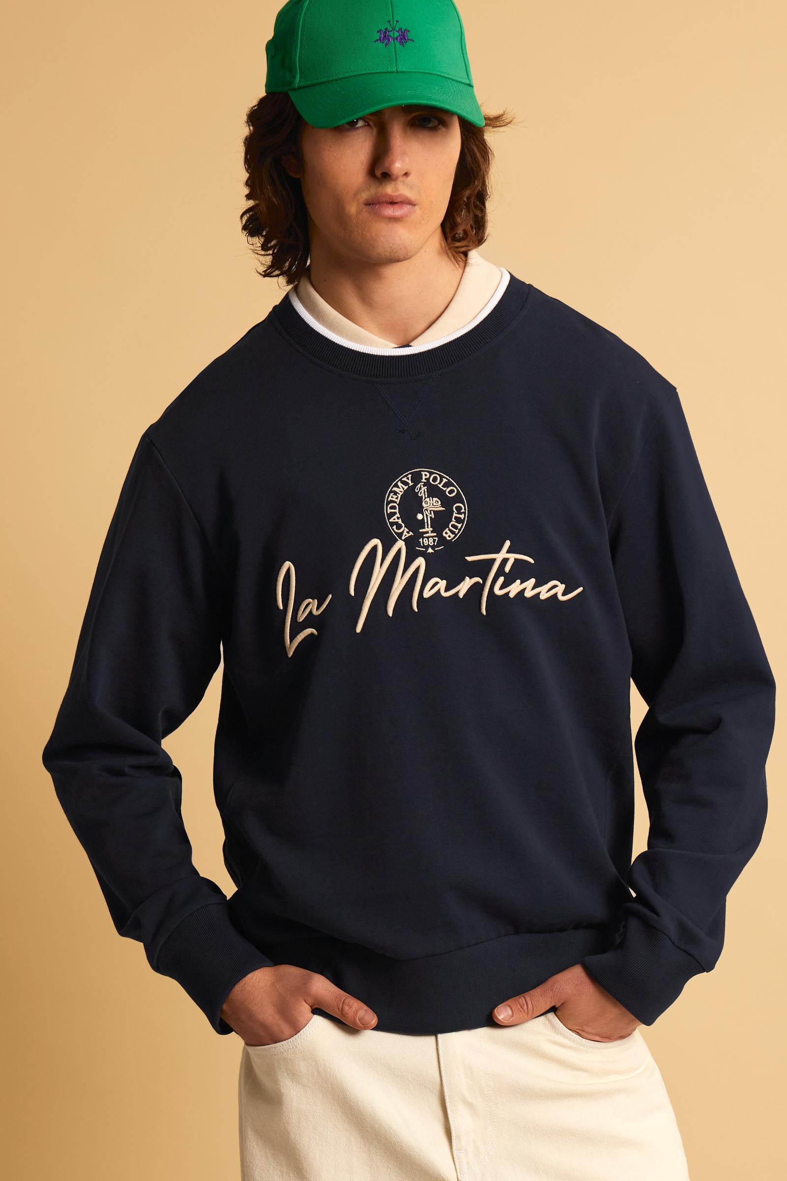Men’s cotton Academy Polo sweatshirt – Clement