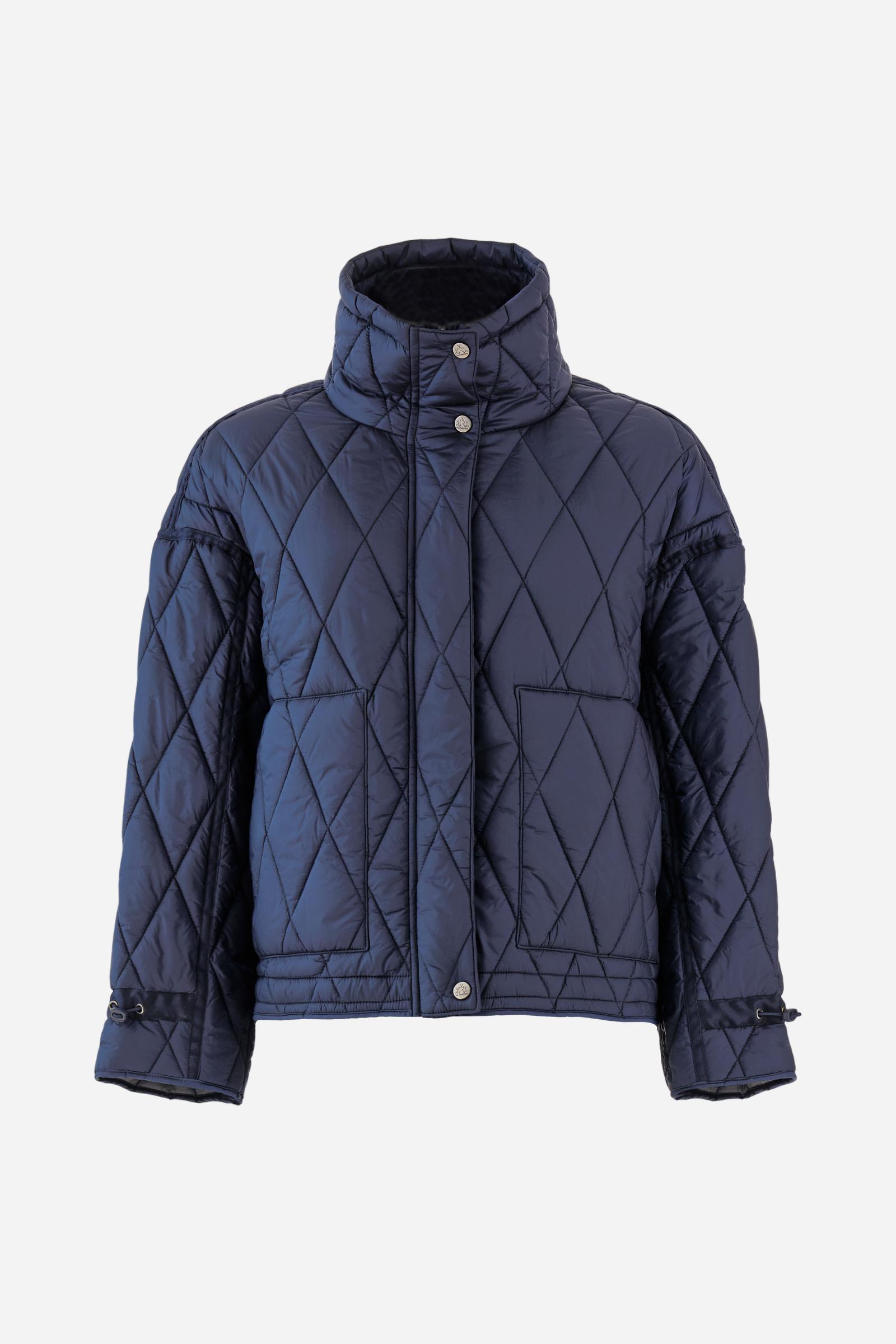 Women’s quilted husky jacket iridescent nylon - Beverly