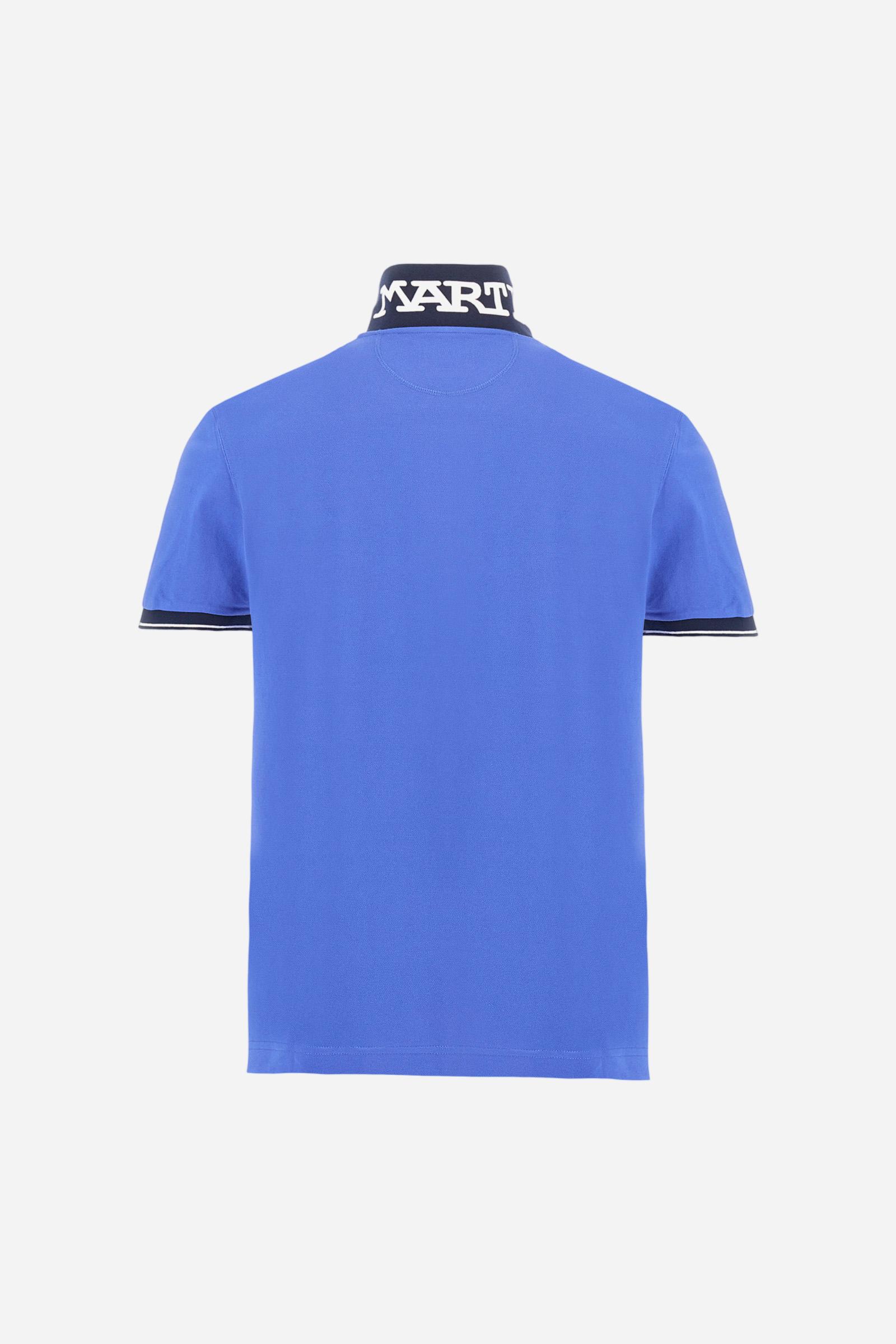 Poloshirt aus Stretch-Piqué-Baumwolle mit schmaler Passform – Trixie