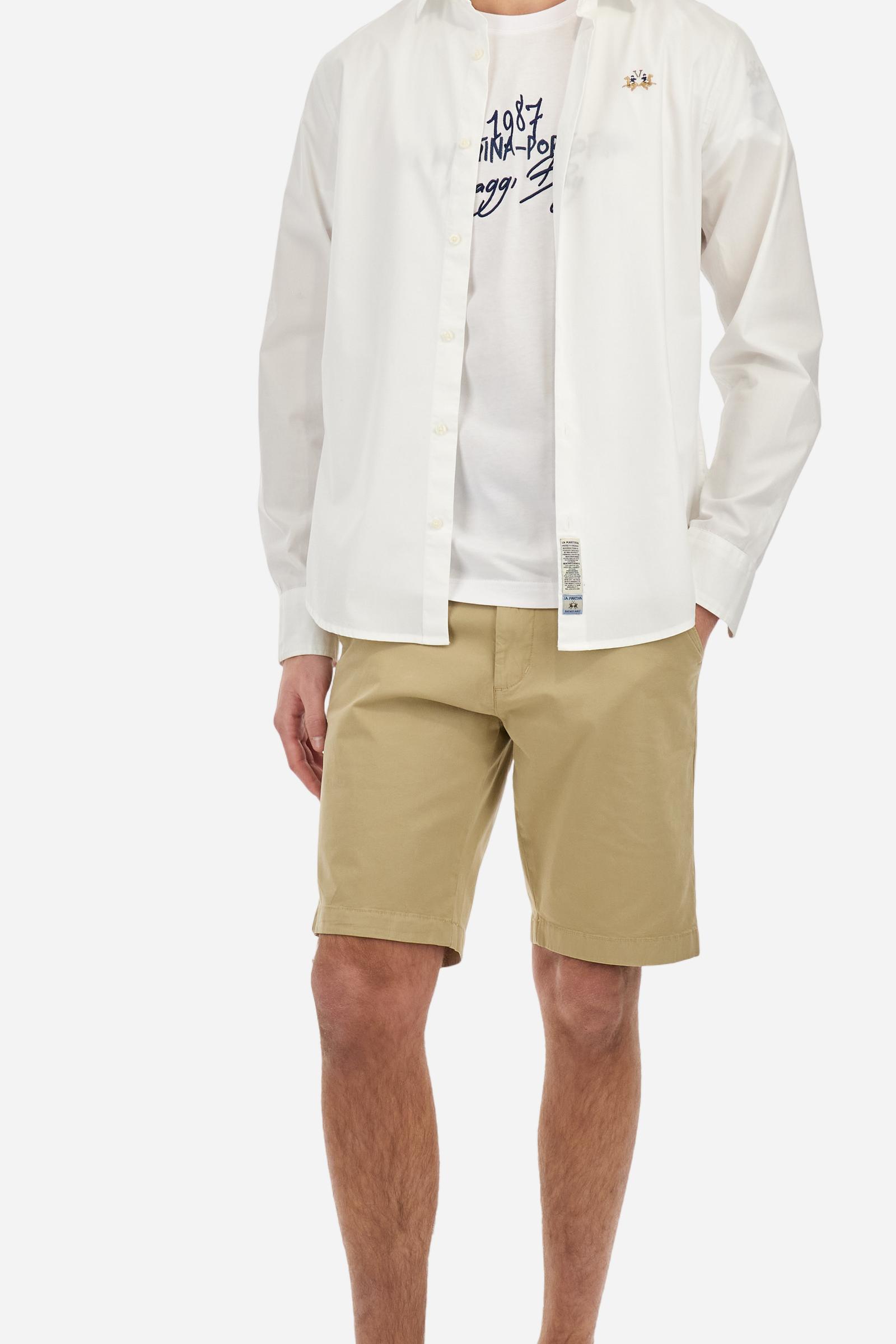 T-Shirt aus Baumwolljersey in normaler Passform – Algar