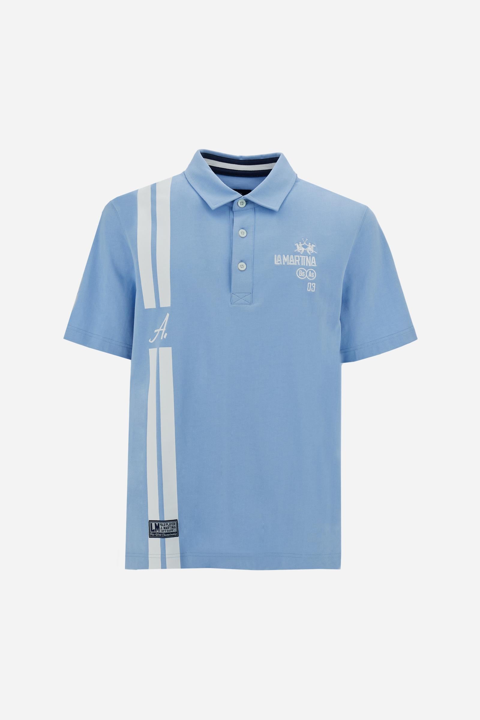 Polo homme en jersey de coton épais Captain 3 - Cuthbert