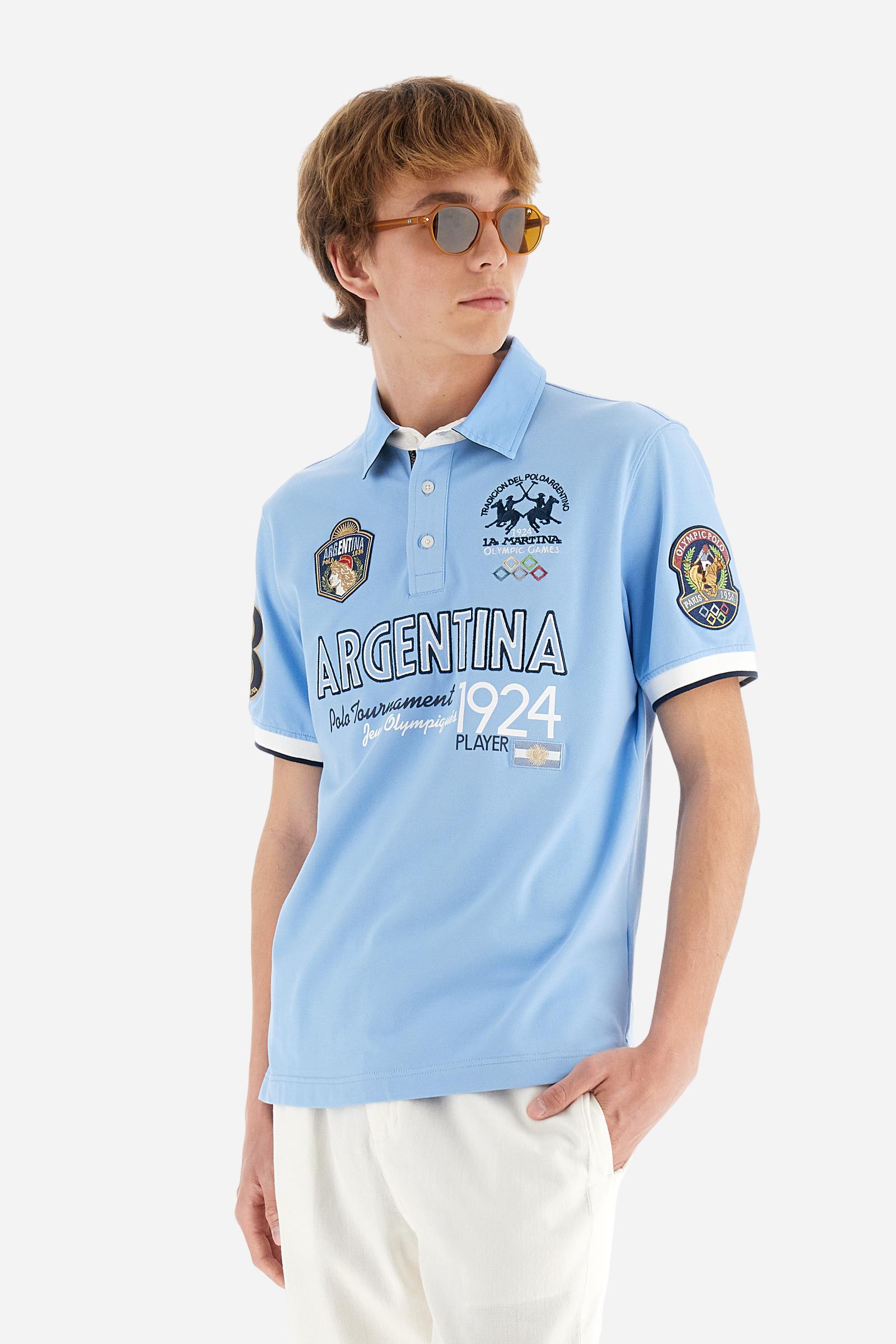 Camisa La Martina Vestidos Chomba En Piqué De Algodón Elastizado