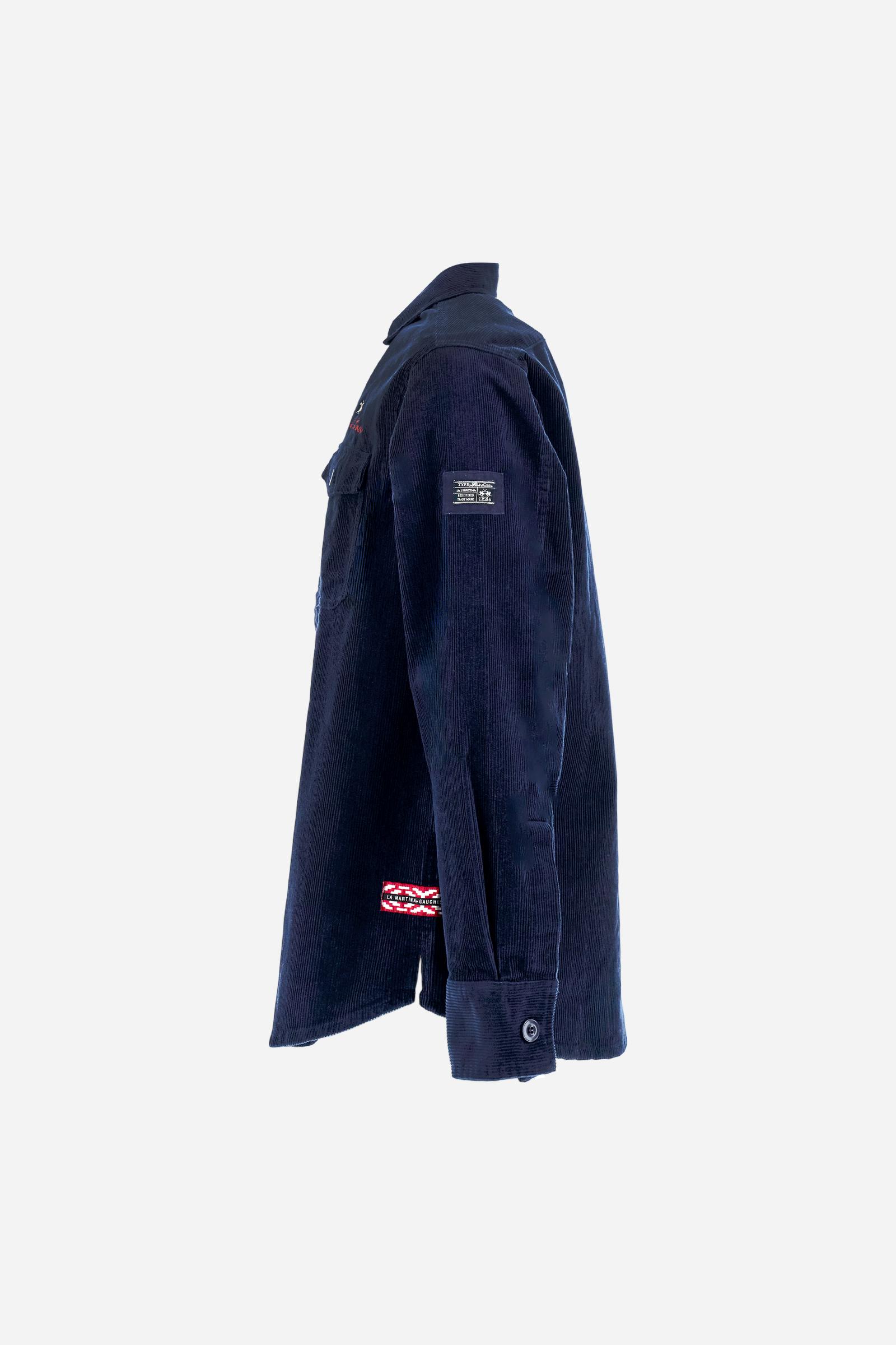 Surchemise homme en velours rayé - Bob