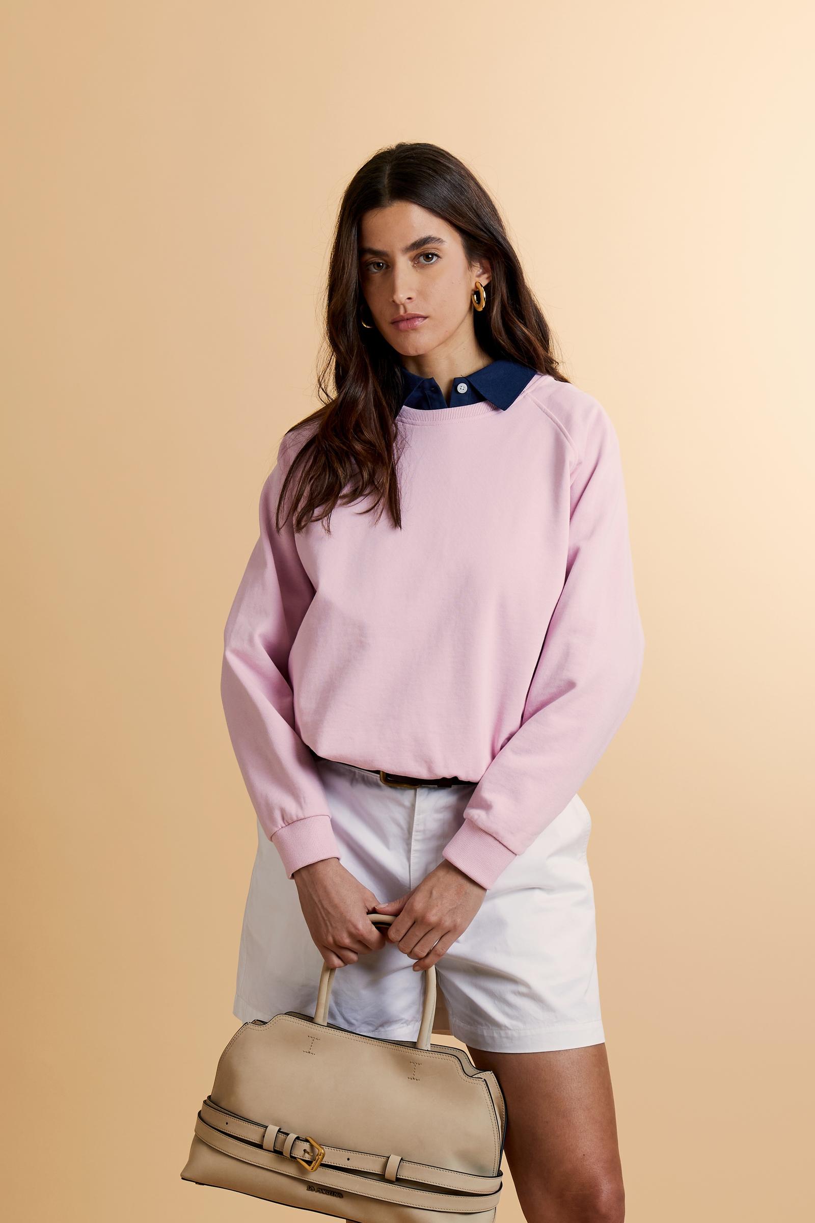 Sweat-shirt femme en French Terry de coton – Claudia