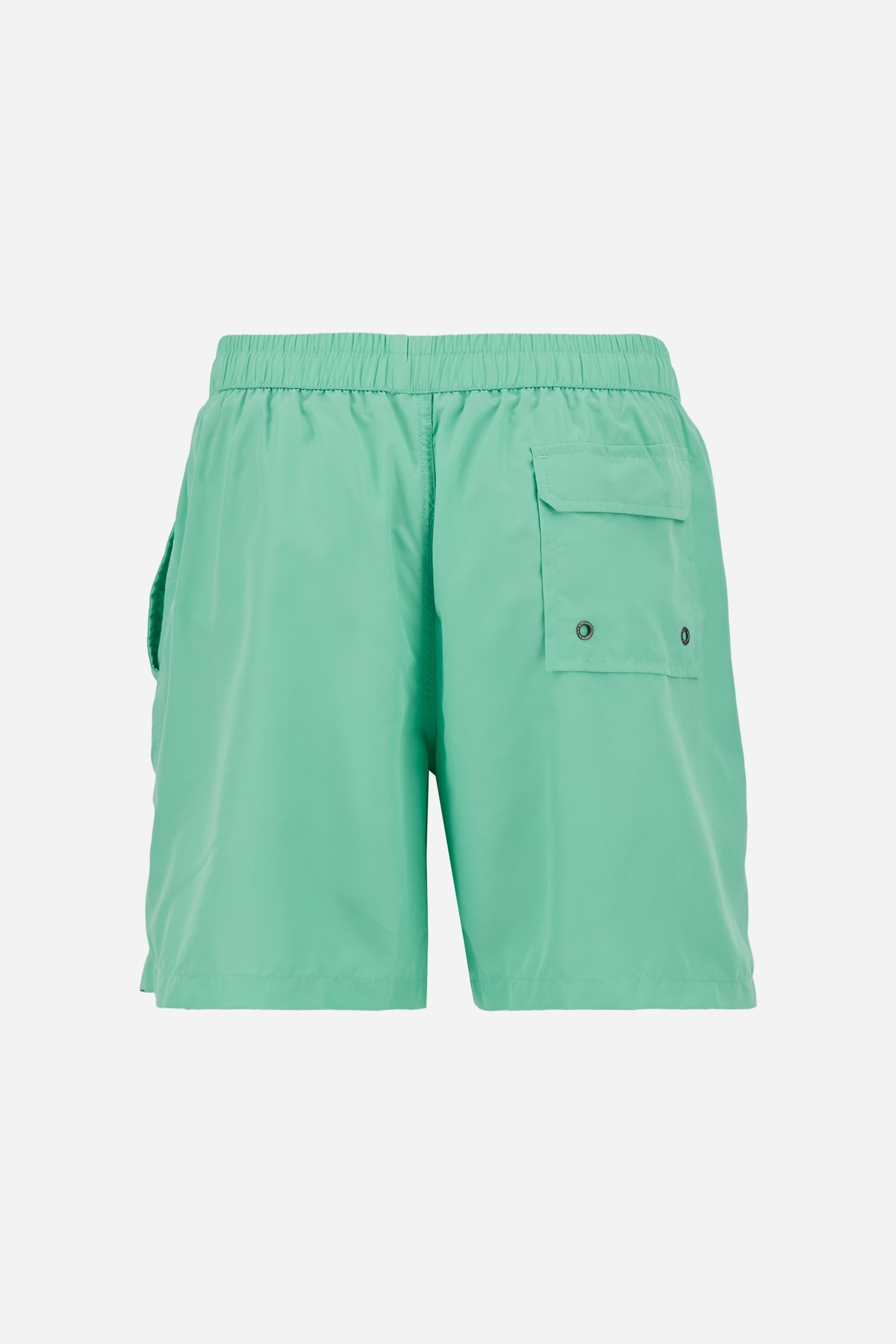 Men’s solid nylon swim shorts - Chuck